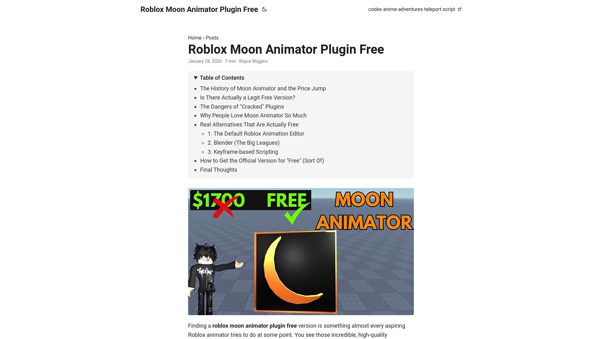 website screenshot of https://robloxmoonanimatorpluginfree.pages.dev/