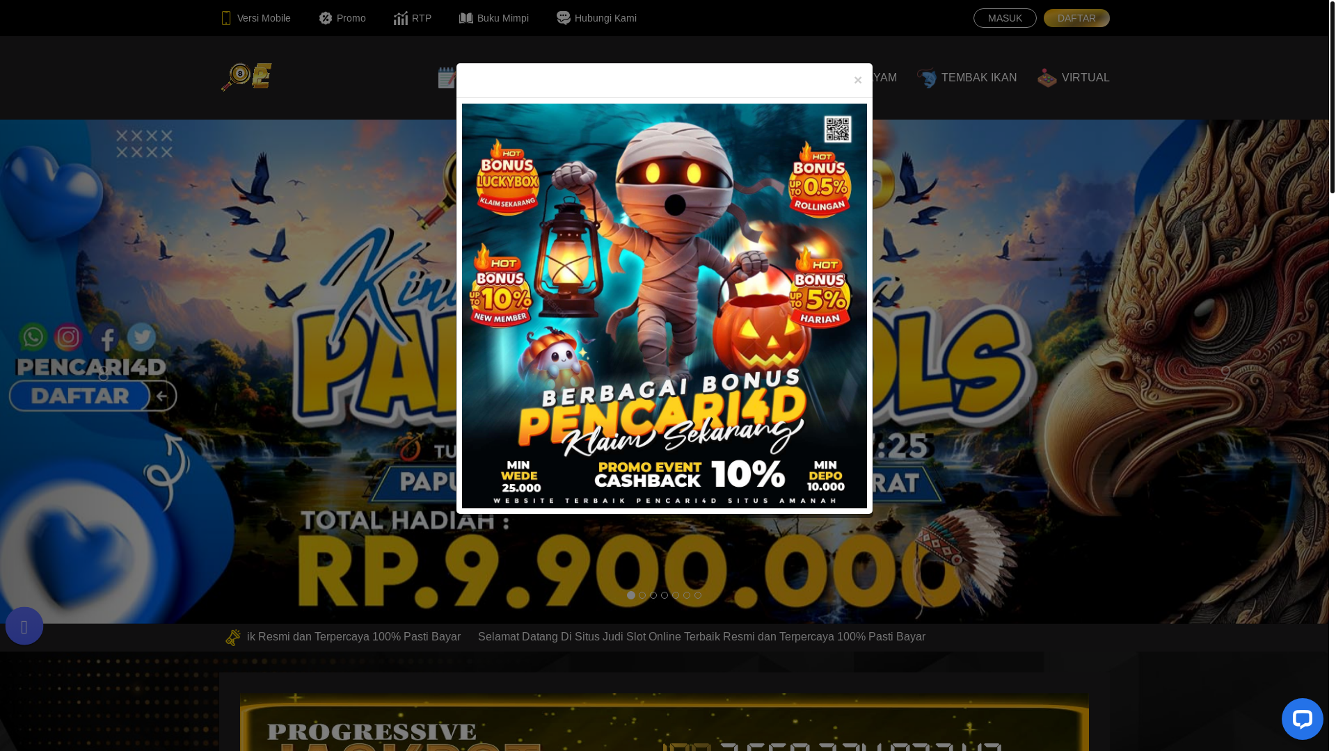 website screenshot of https://sopencari4d.site/