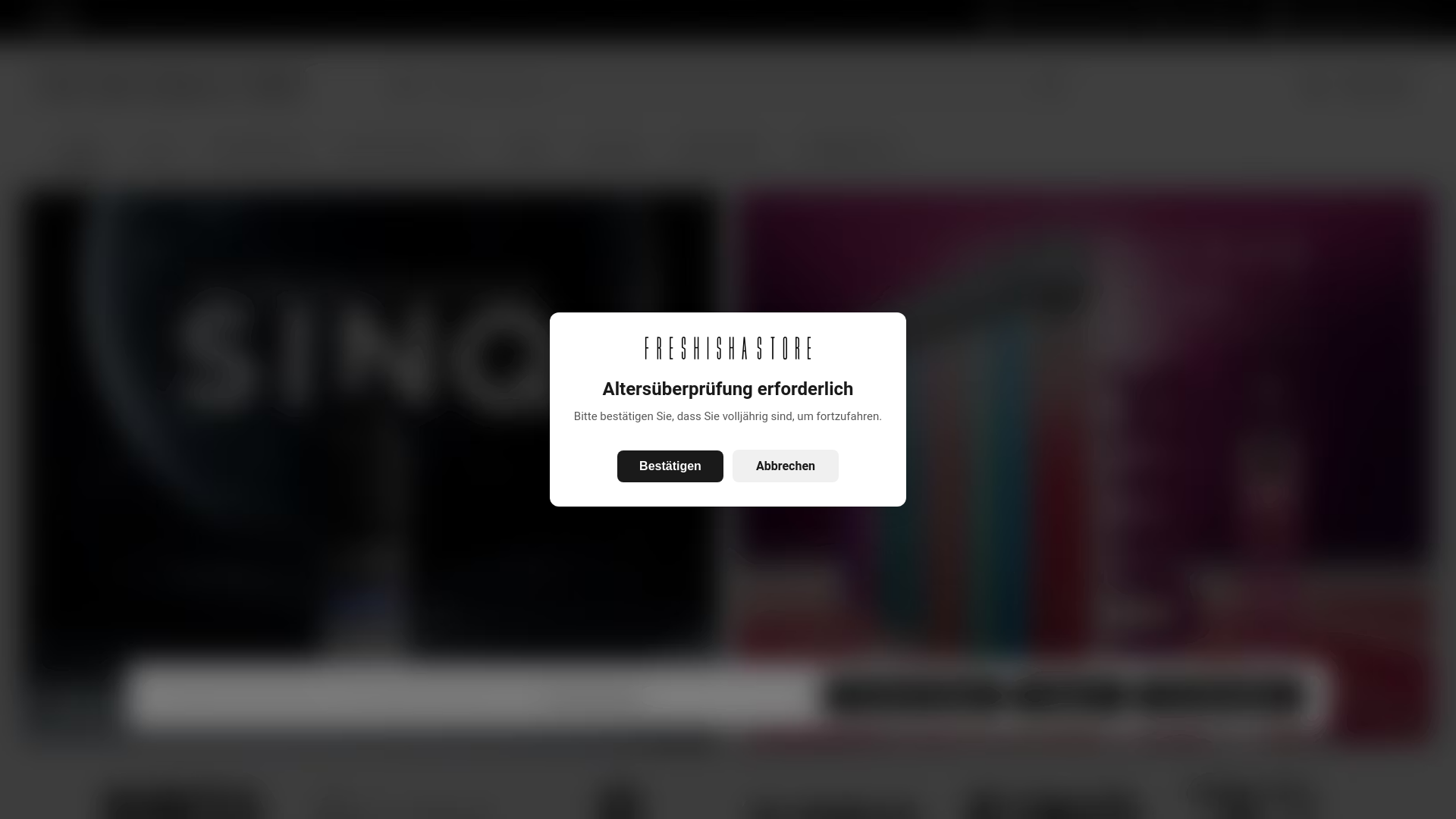 website screenshot of https://flerbar-einweg.de/