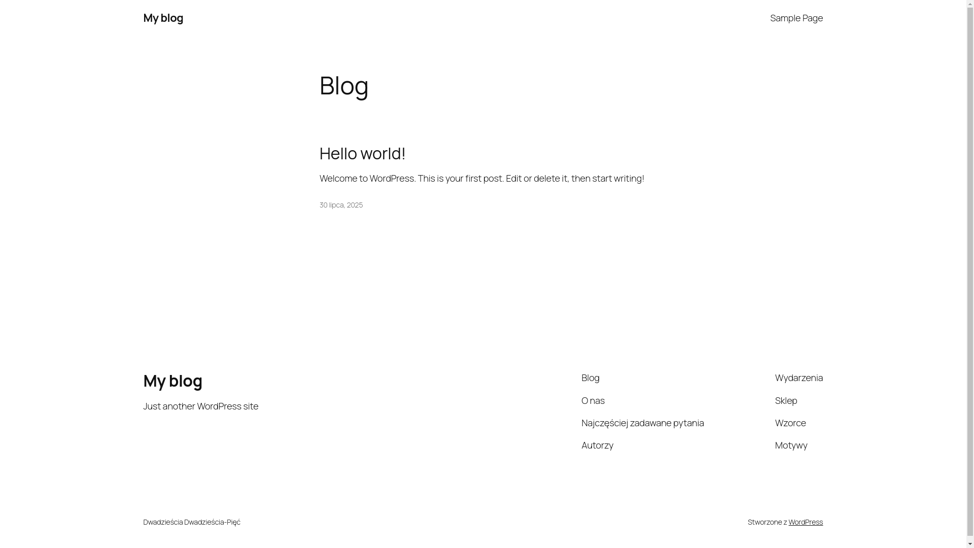 website screenshot of https://love-okularowe.pl/