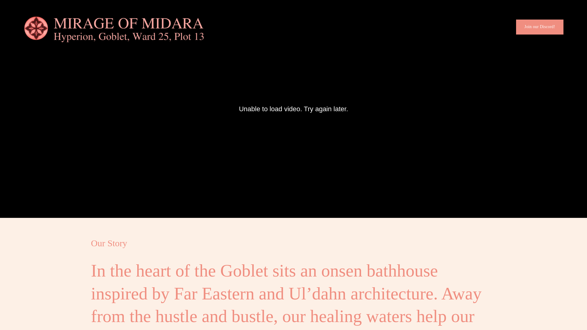 website screenshot of https://www.midara.me/