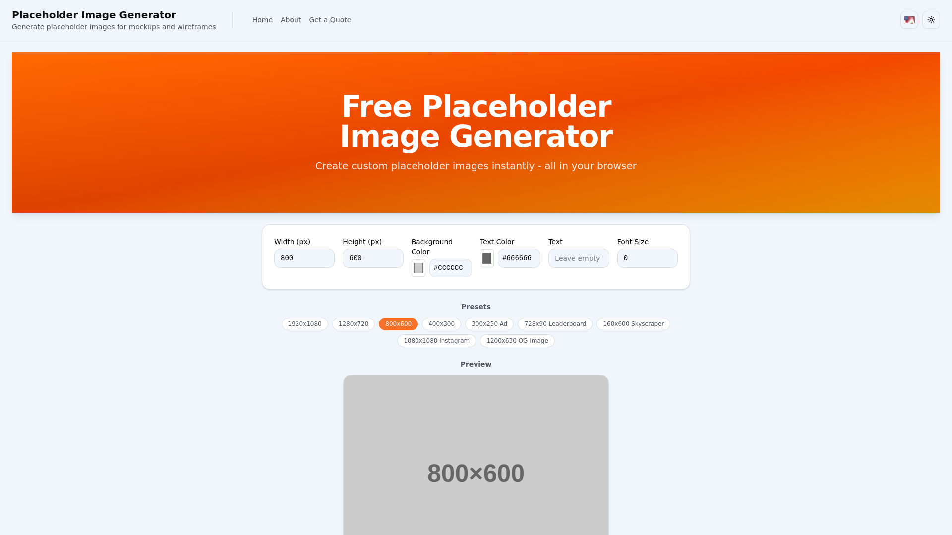 website screenshot of https://placeholder-image.pages.dev/