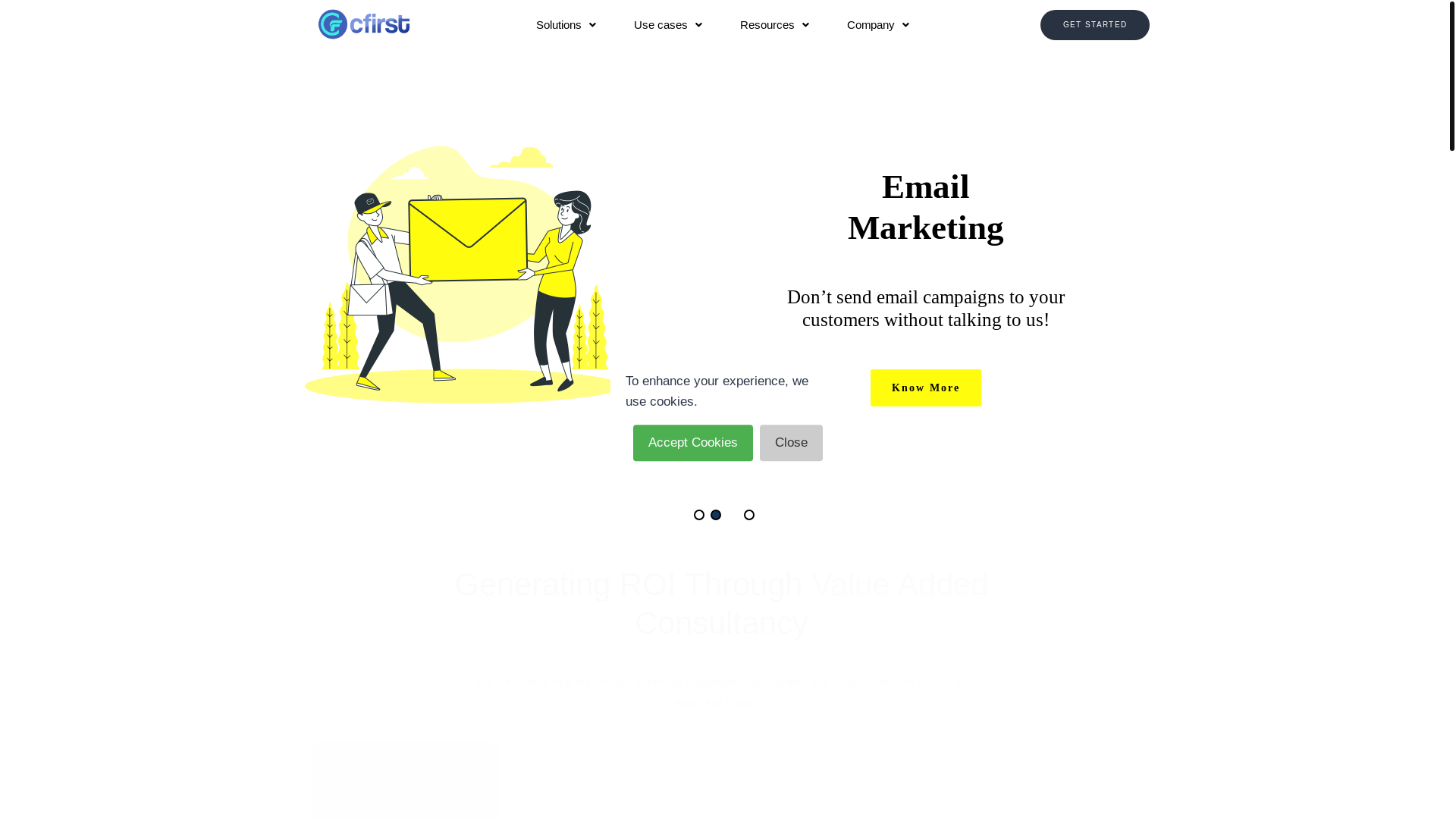 website screenshot of https://cfsdcloudforce.com/