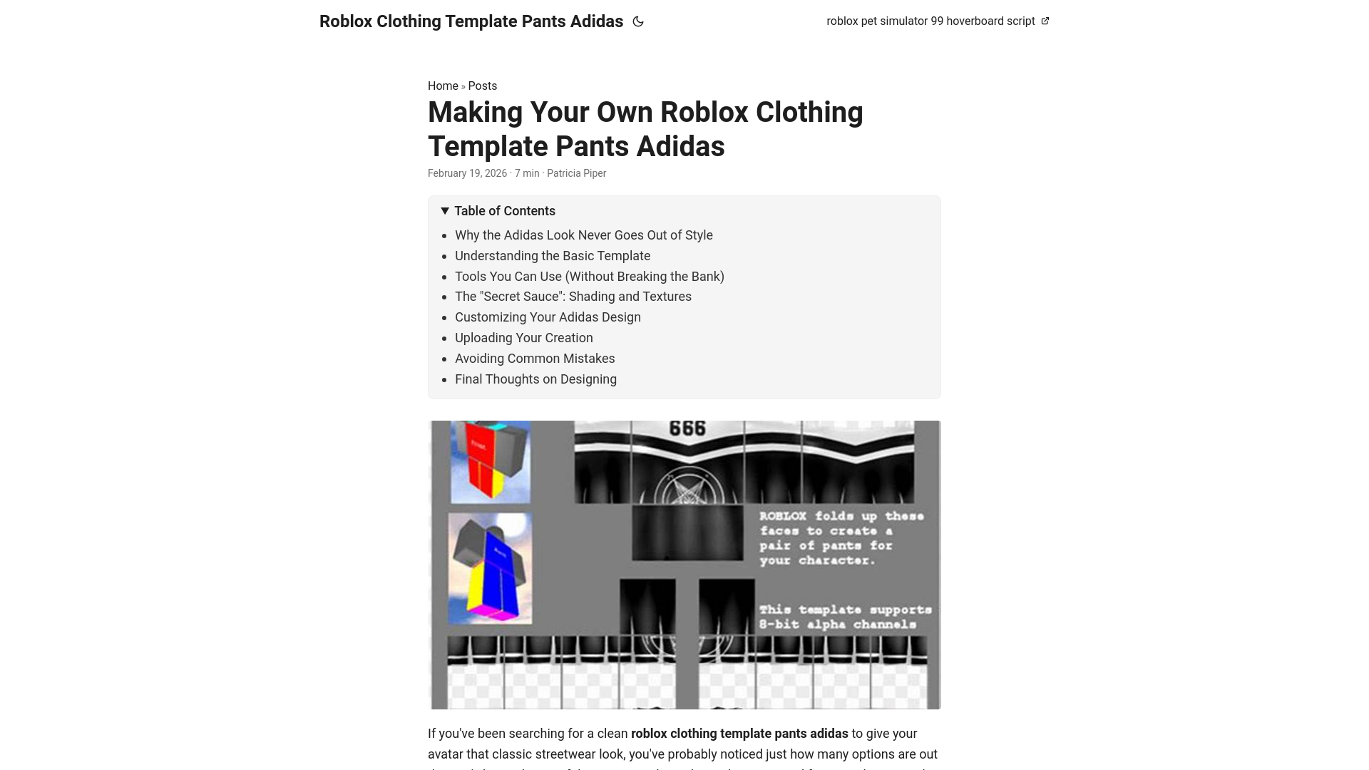 website screenshot of https://roblox-clothing-template-pants-adidas.pages.dev/