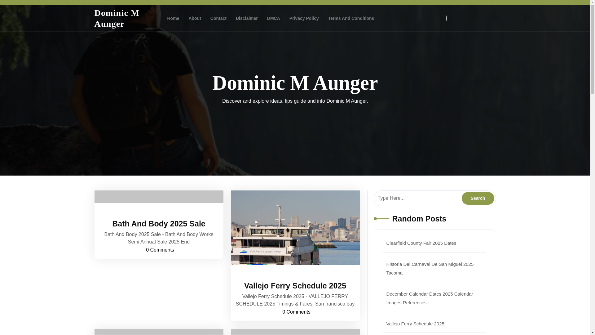 website screenshot of https://dominicmaunger.pages.dev/
