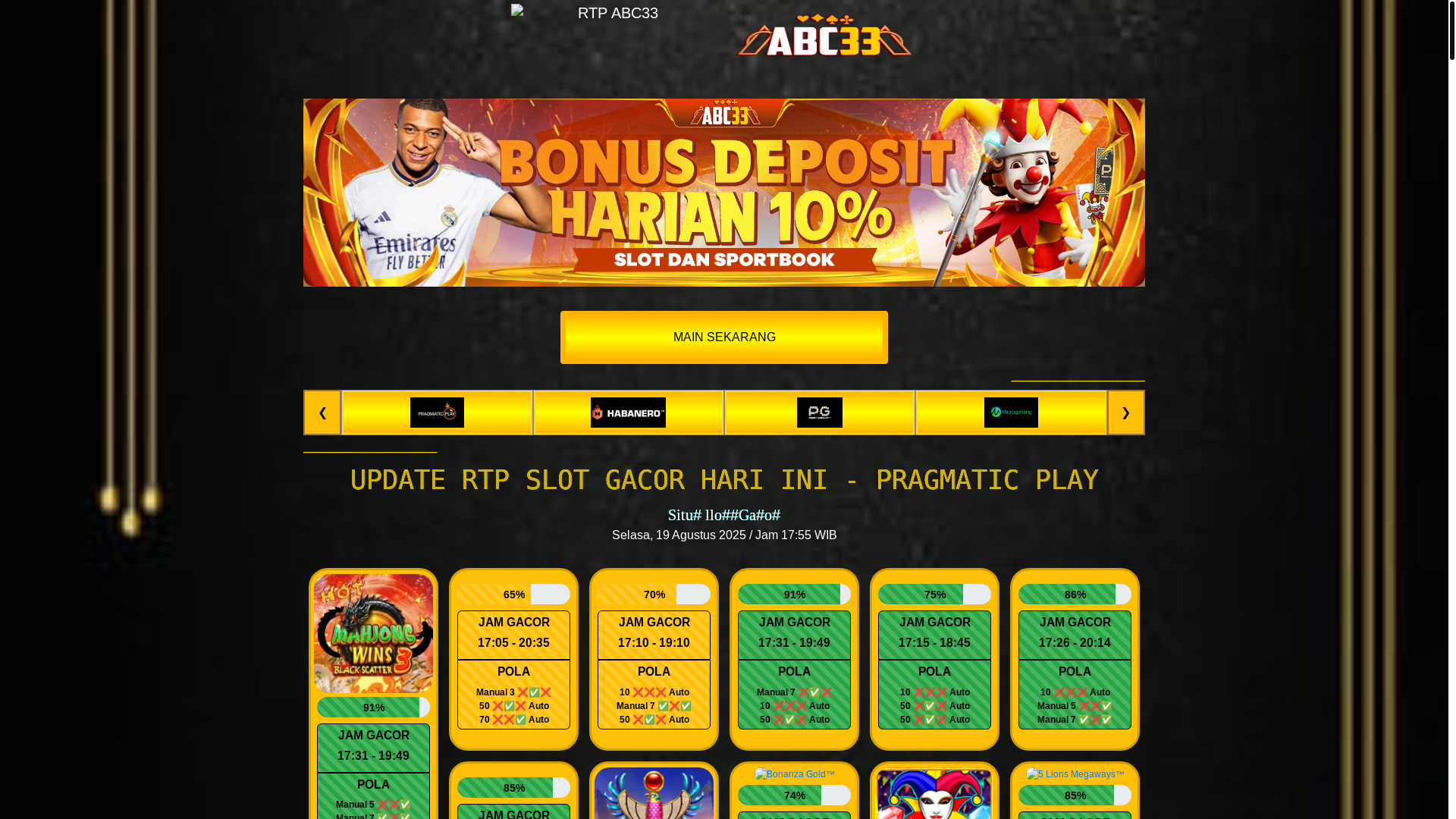 website screenshot of https://rtpabc33hedon.pages.dev/