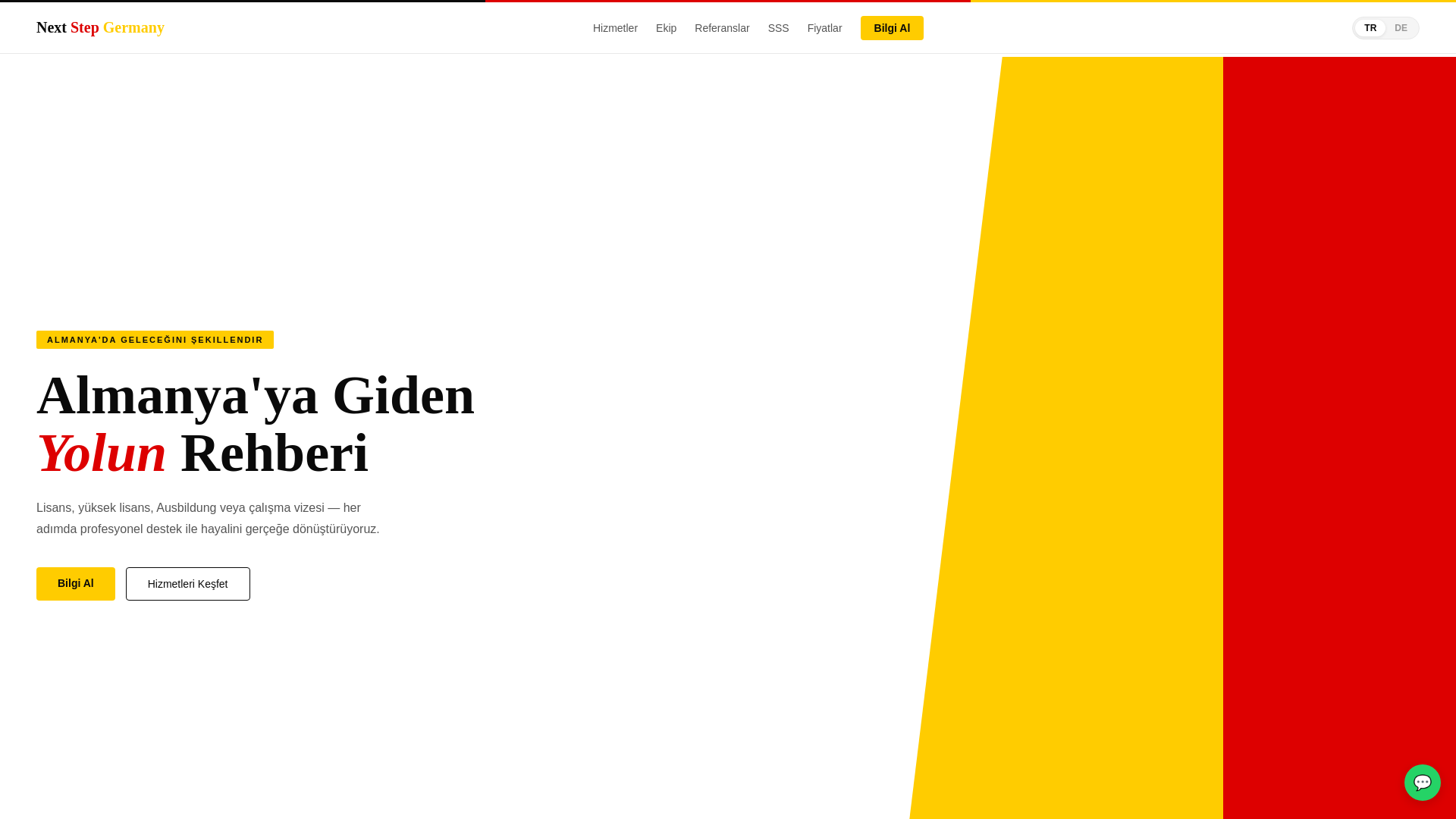 website screenshot of https://nextstepsgermany.com/