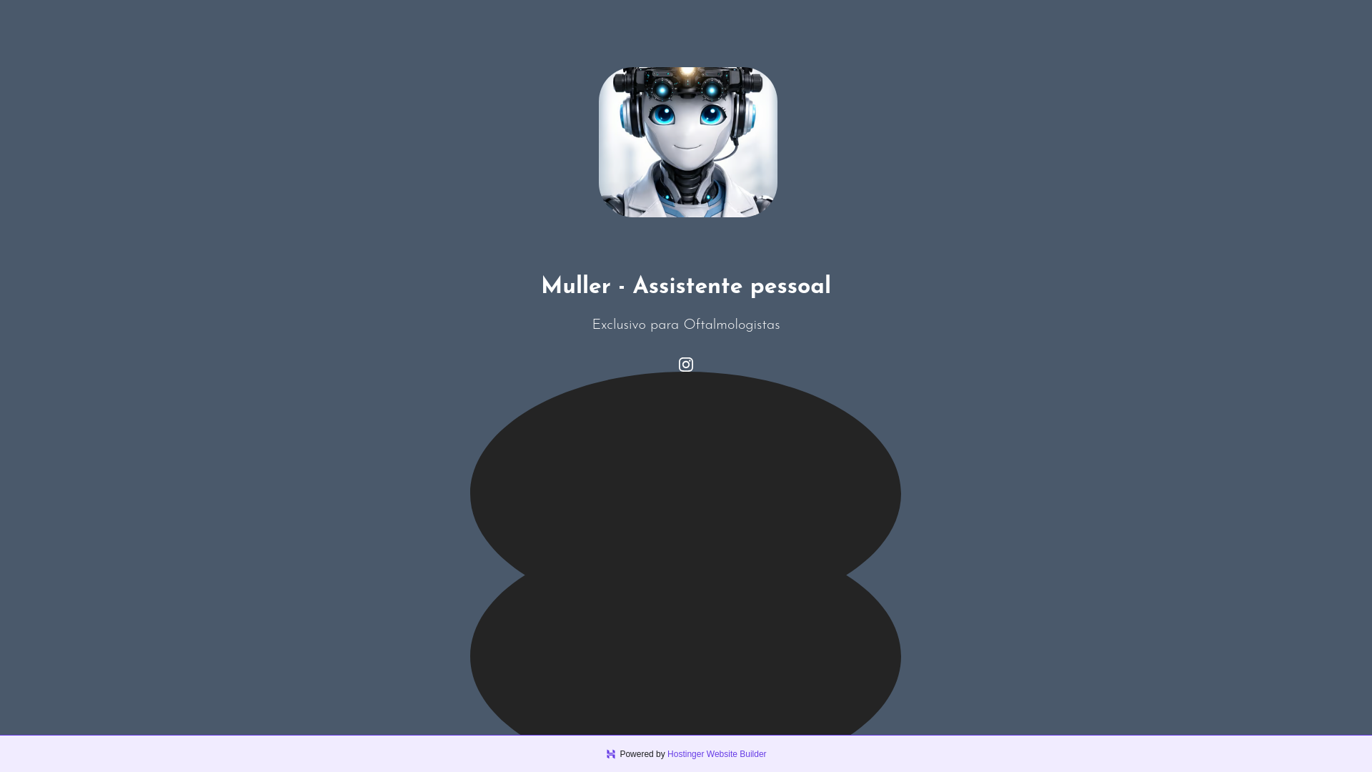 website screenshot of https://mullerai.cloud/