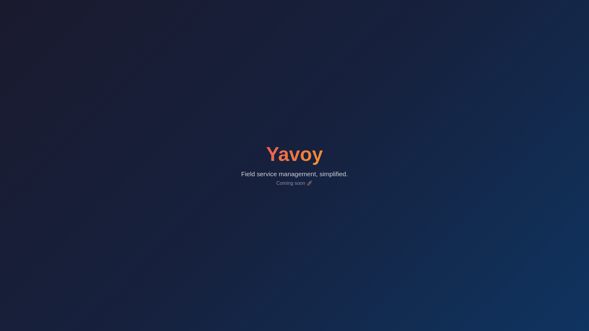 website screenshot of https://getyavoy.pages.dev/