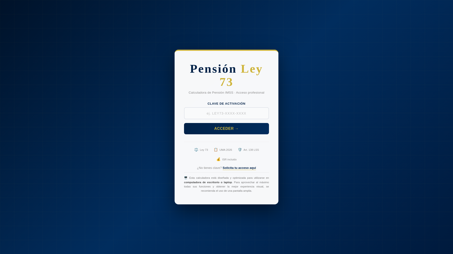 website screenshot of https://calculadora73.pages.dev/