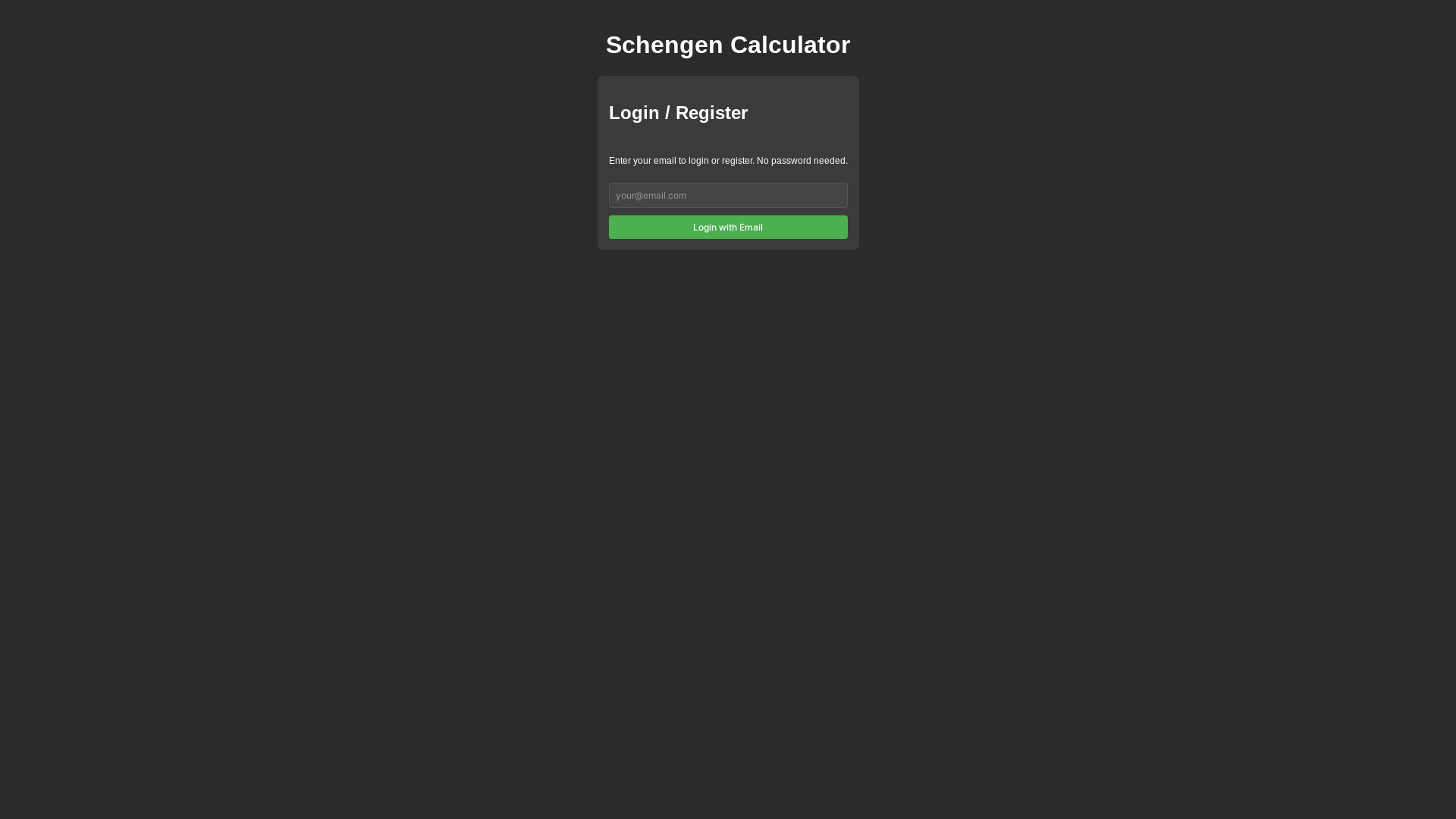 website screenshot of https://schengen.pages.dev/