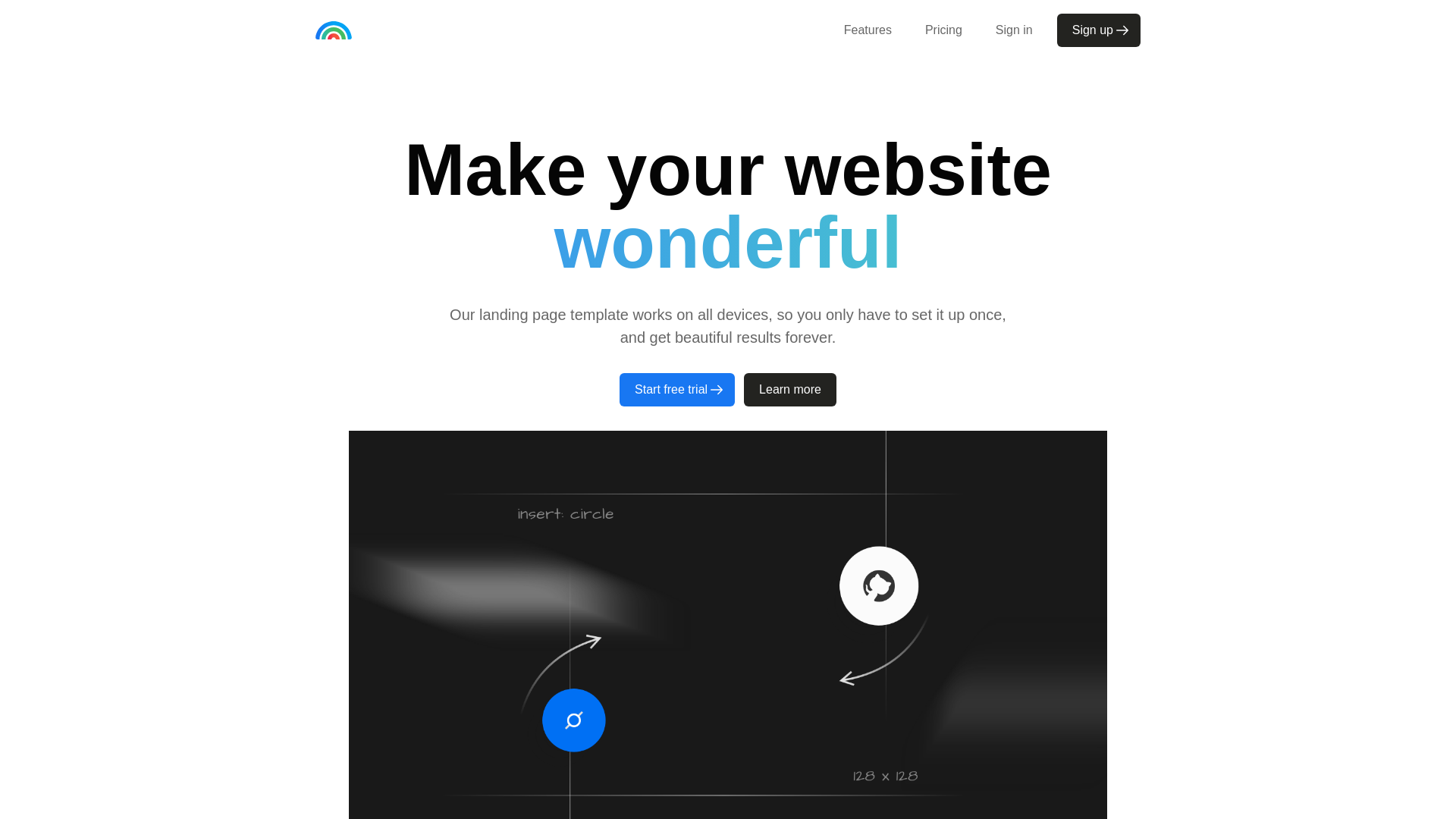 website screenshot of https://codegen-next-typescript.pages.dev/