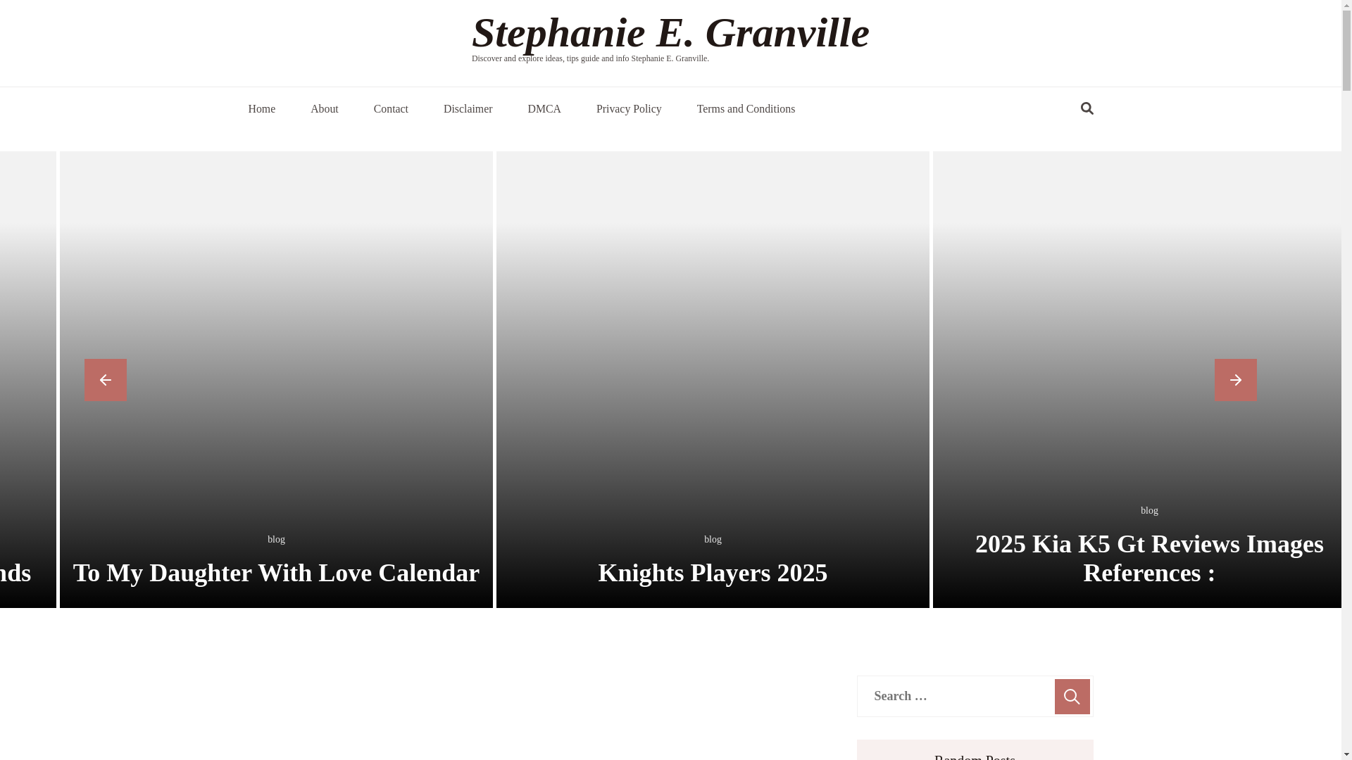 website screenshot of https://stephanieegranville.pages.dev/