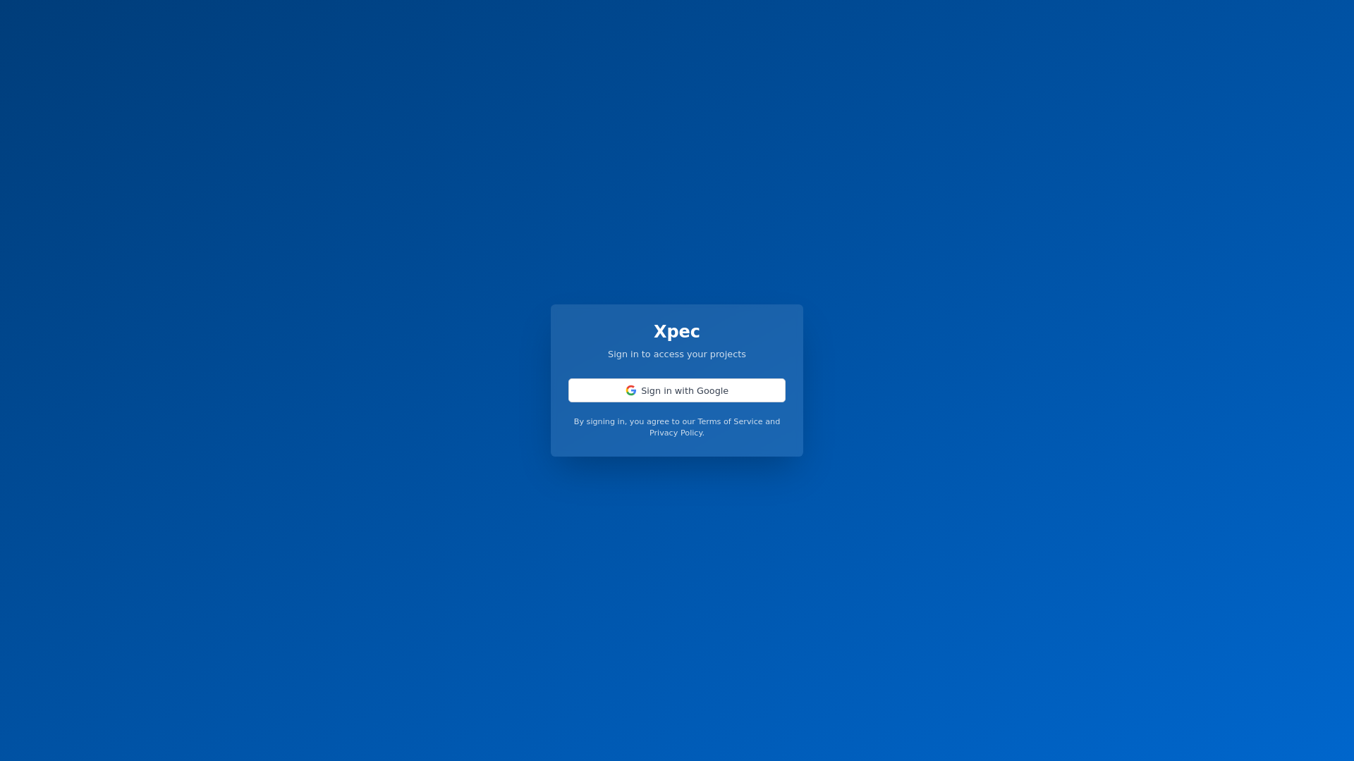 website screenshot of https://xpecdev.pages.dev/