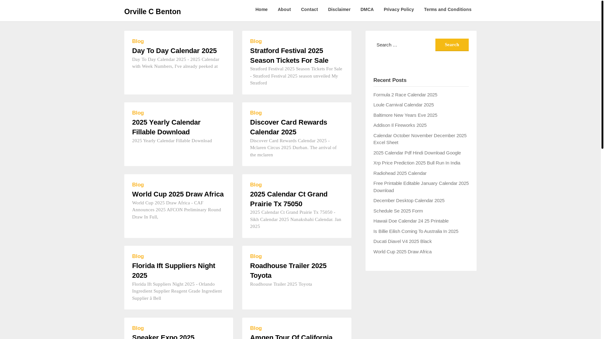 website screenshot of https://orvillecbentonr.pages.dev/