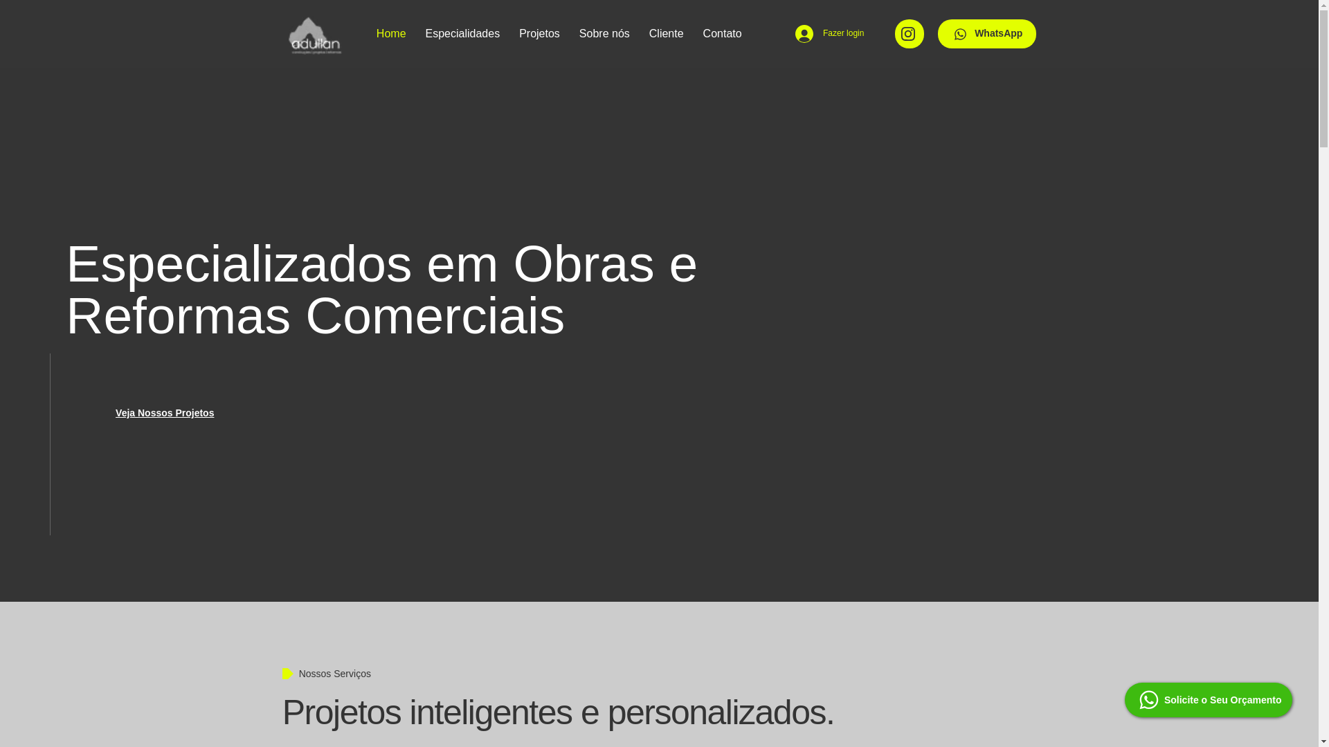 website screenshot of https://adullan.com.br/