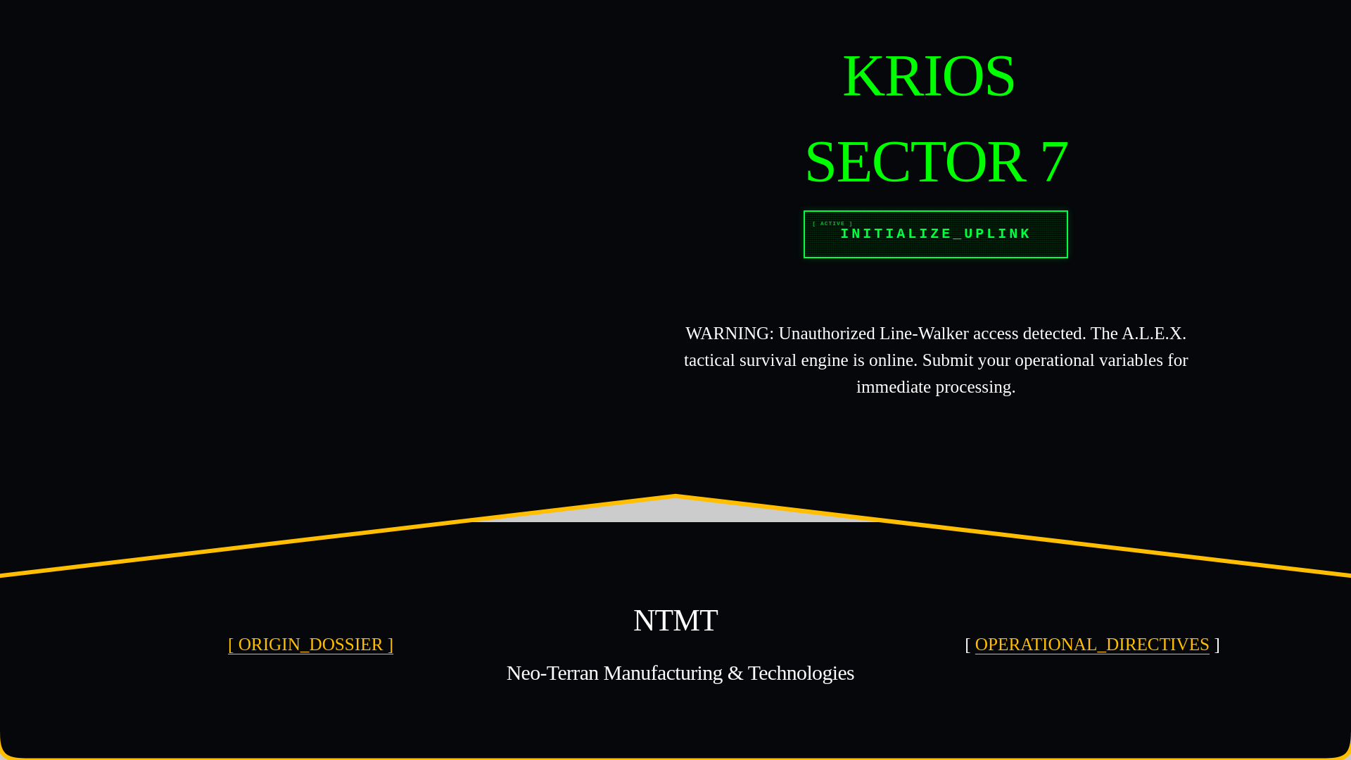 website screenshot of https://ntmt.tech