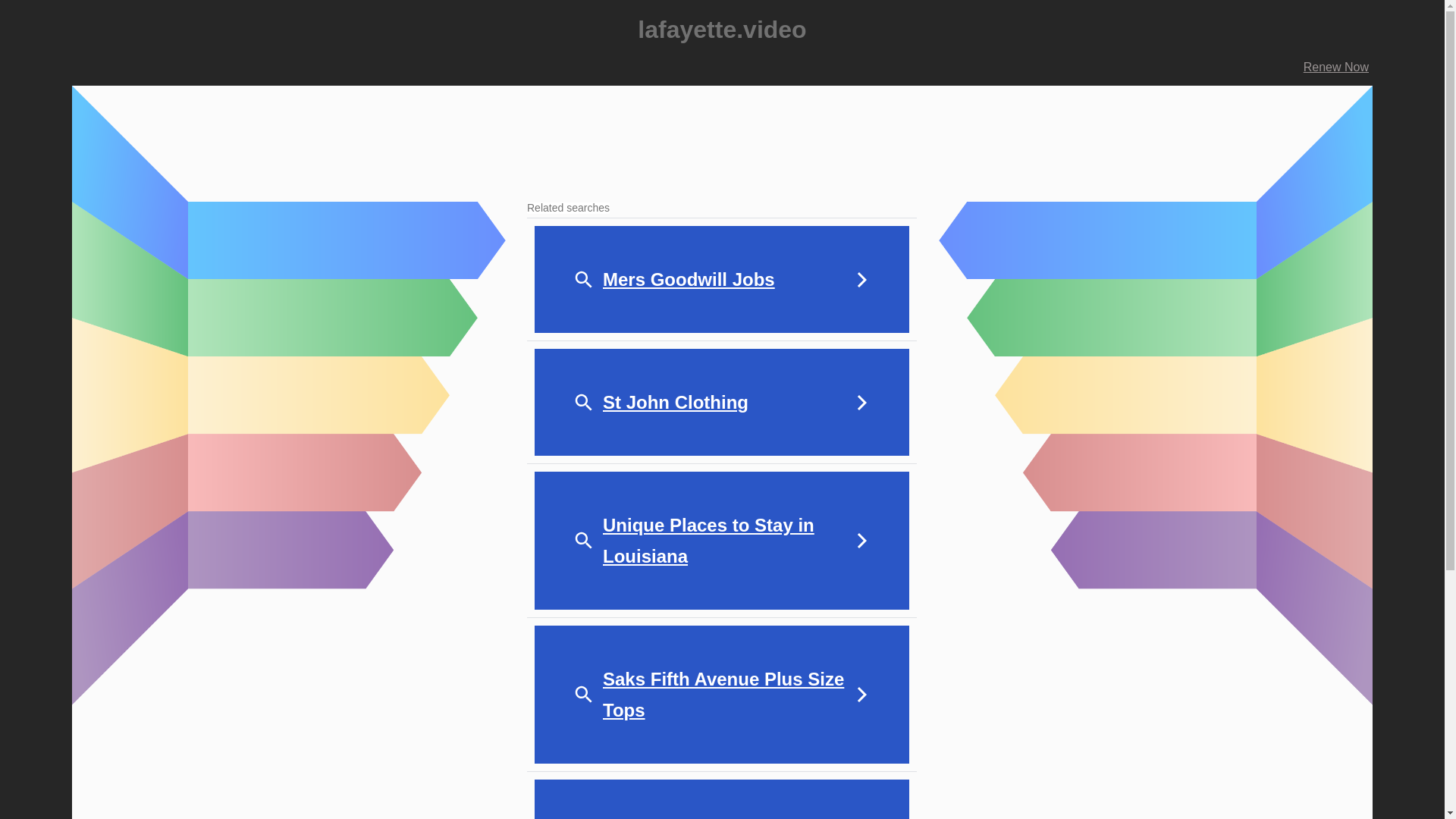 website screenshot of https://lafayette.video/