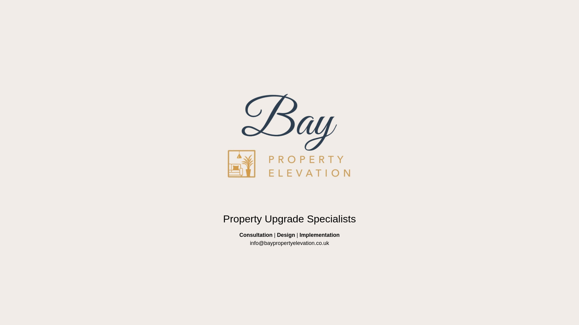 website screenshot of https://baypropertyelevation.co.uk