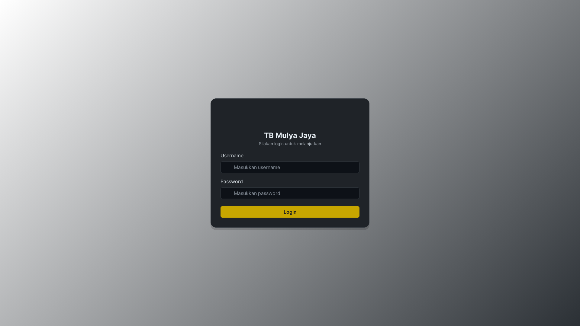 website screenshot of https://aplikasiocrmulyajaya.web.id/