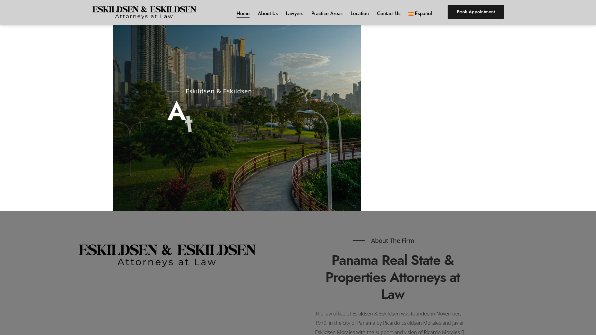 website screenshot of https://eskimor.com/
