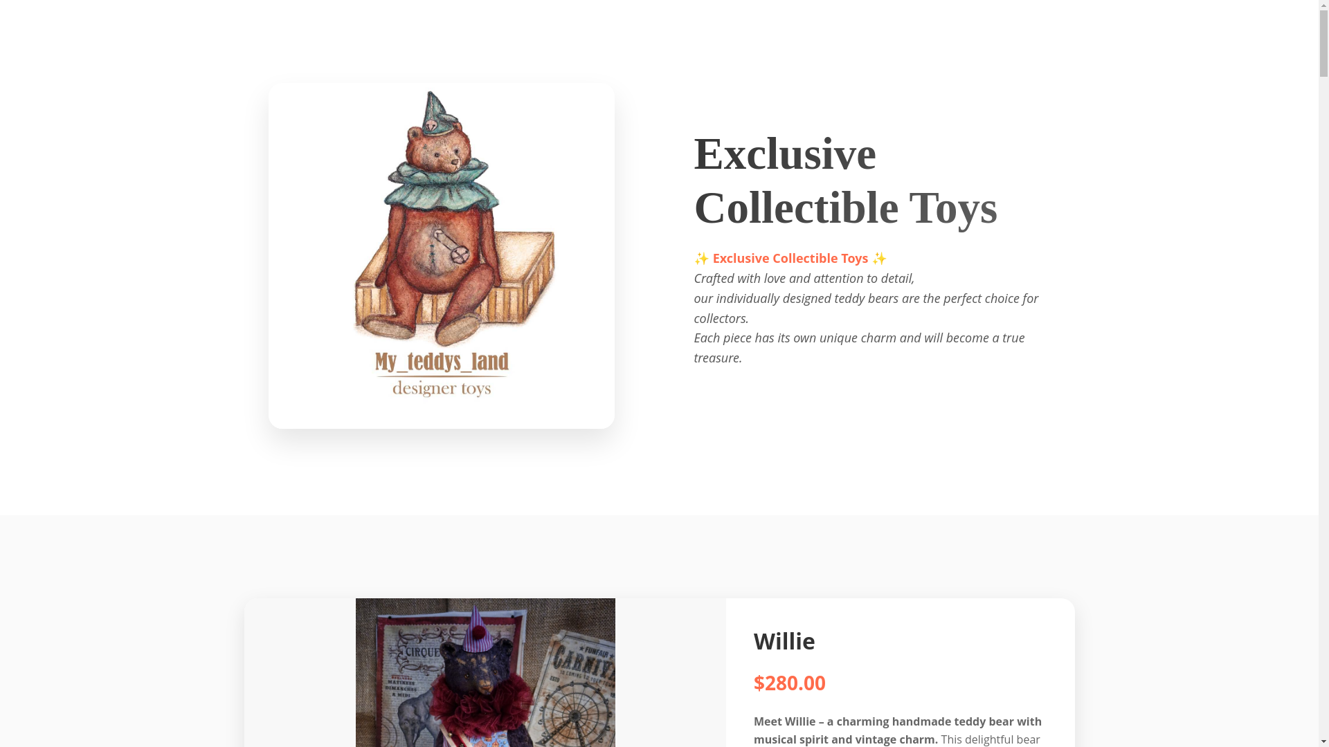 website screenshot of https://myteddyslands.pages.dev/