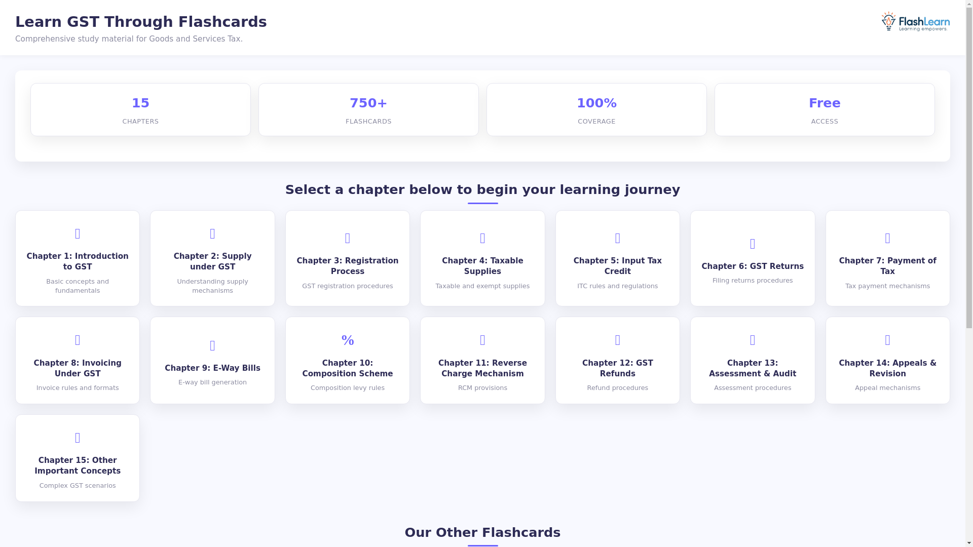 website screenshot of https://gstflash-worksmart.pages.dev/