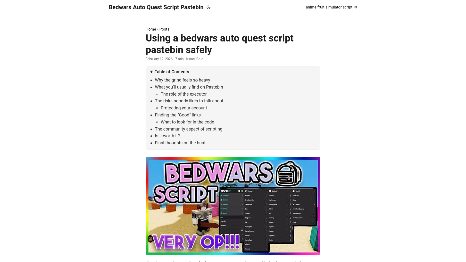 website screenshot of https://bedwars-auto-quest-script-pastebin.pages.dev/