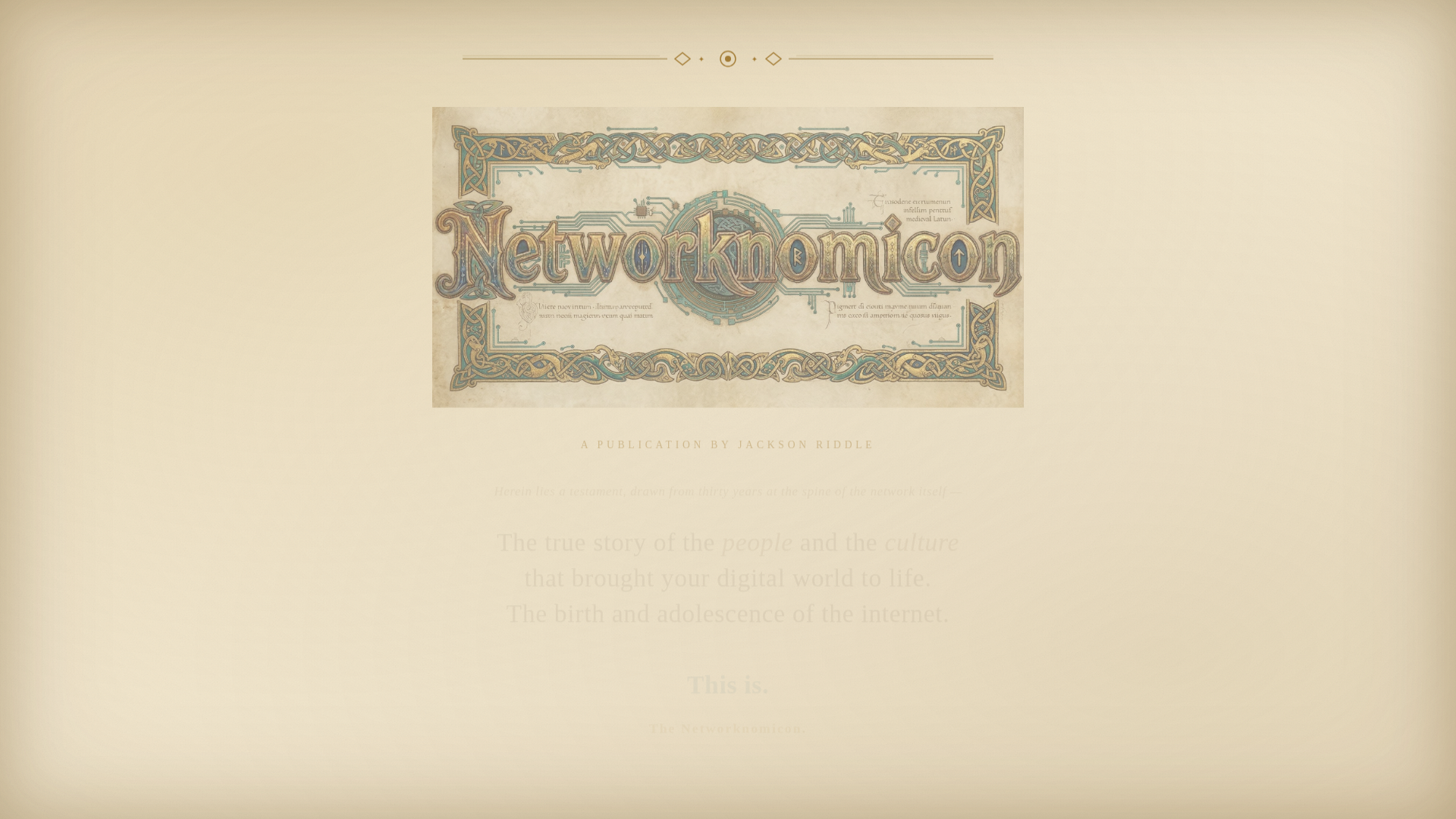 website screenshot of https://networknomicon.pages.dev/