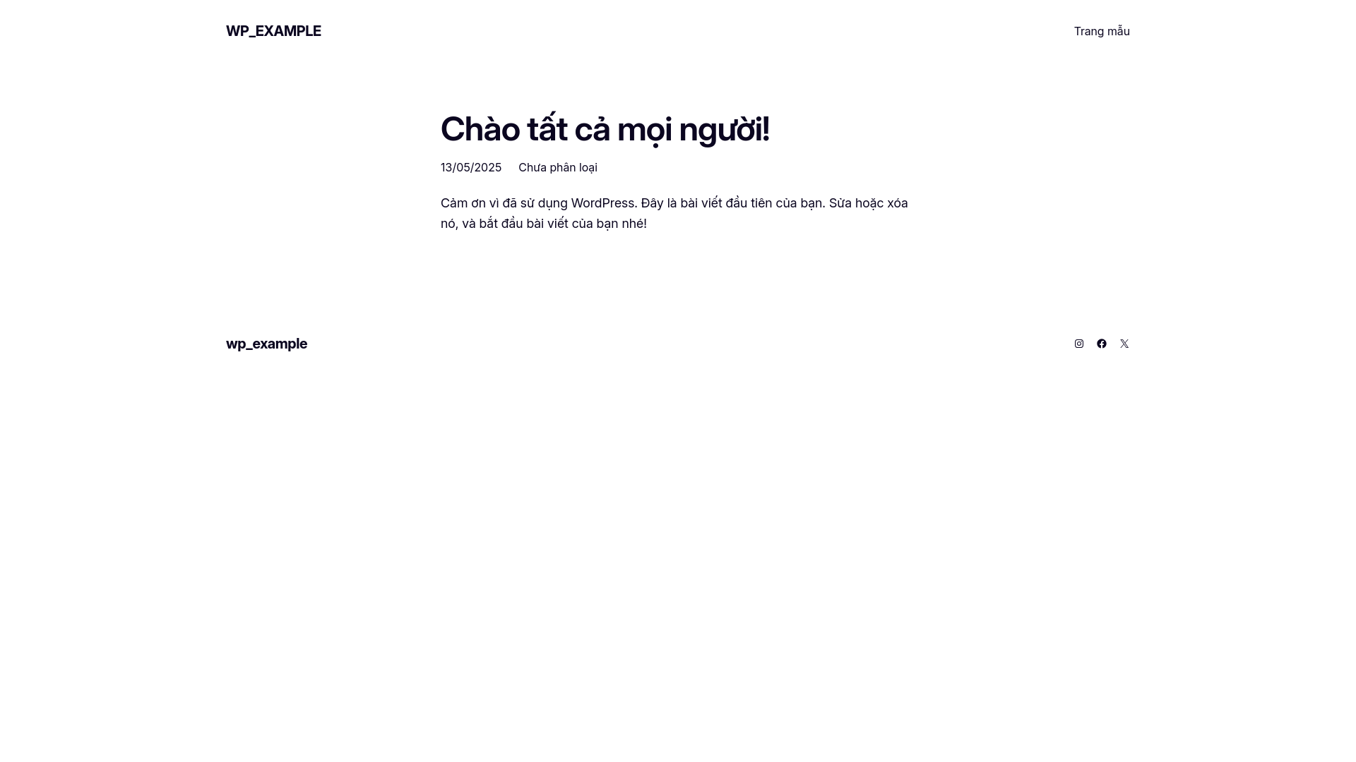 website screenshot of https://phuongth.com/