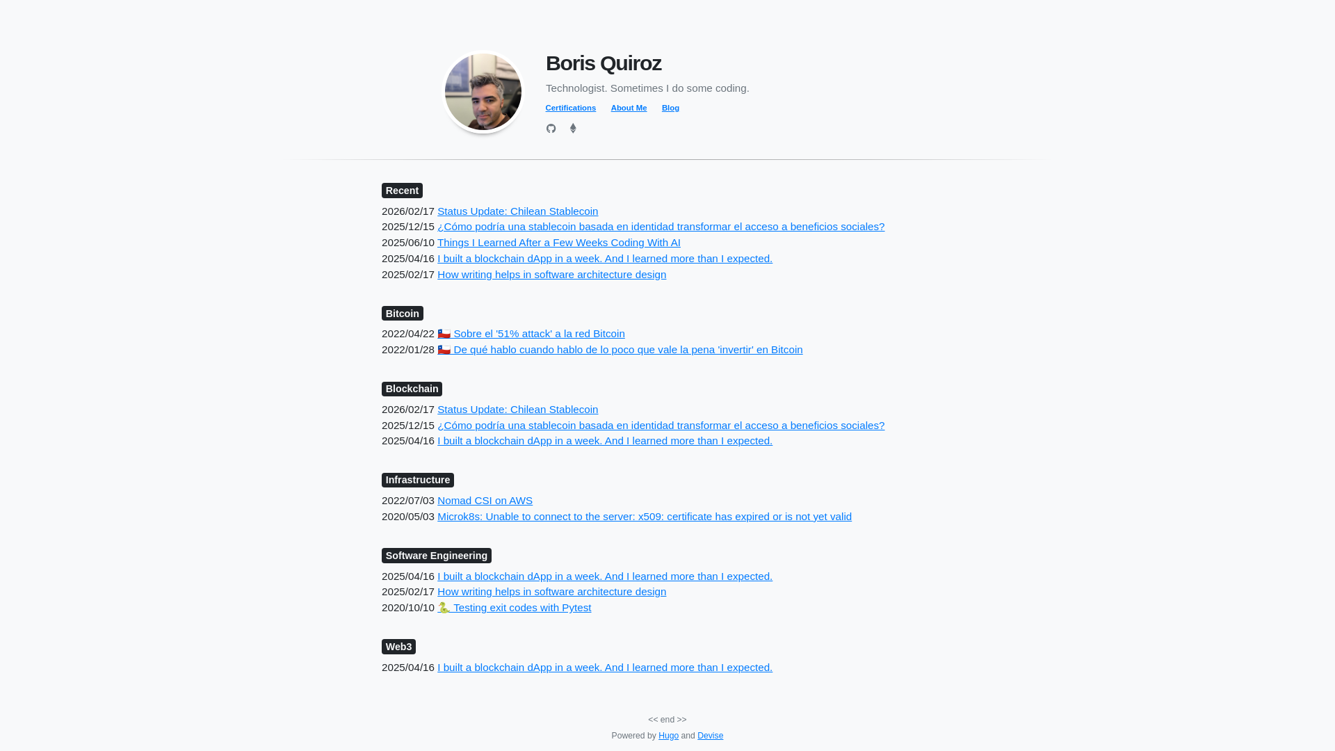 website screenshot of https://borisquiroz-dev.pages.dev/