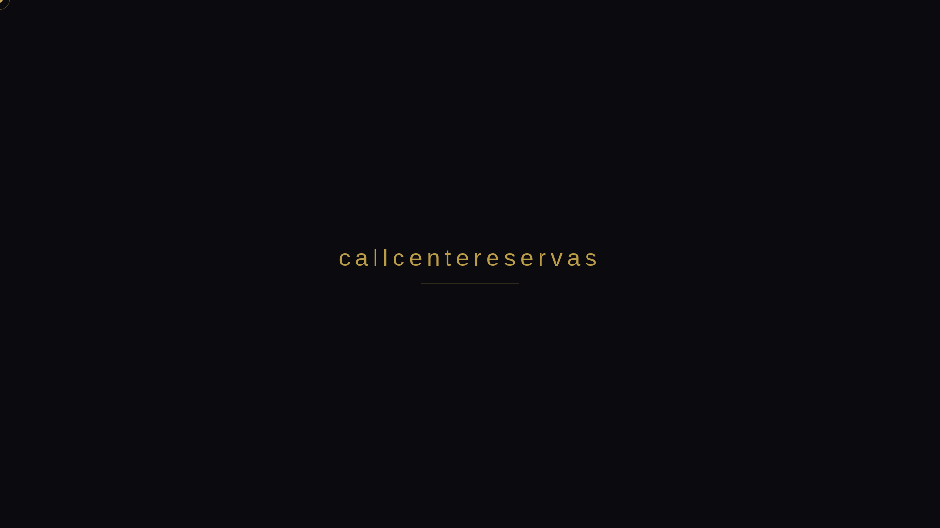 website screenshot of https://callcentereservas.com/
