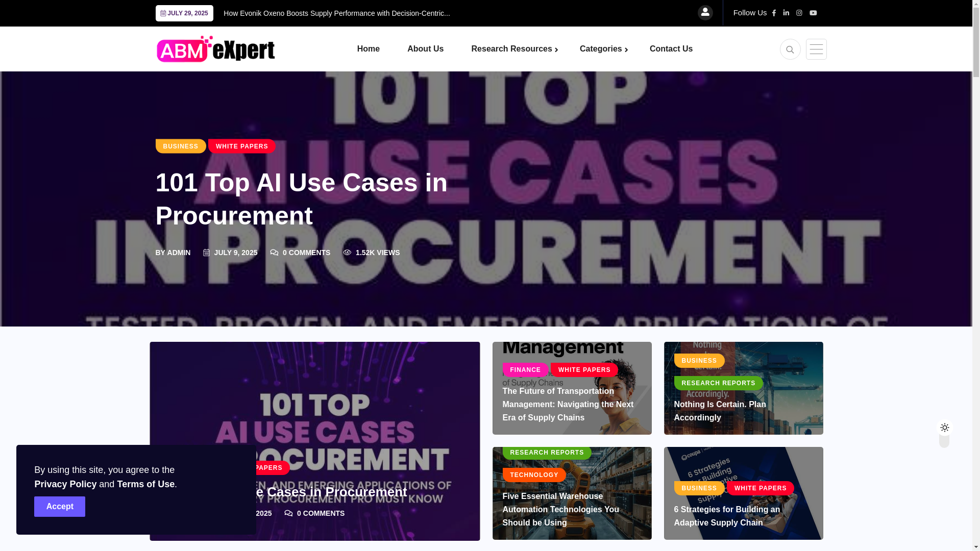 website screenshot of https://abmexpertsolutions.com/