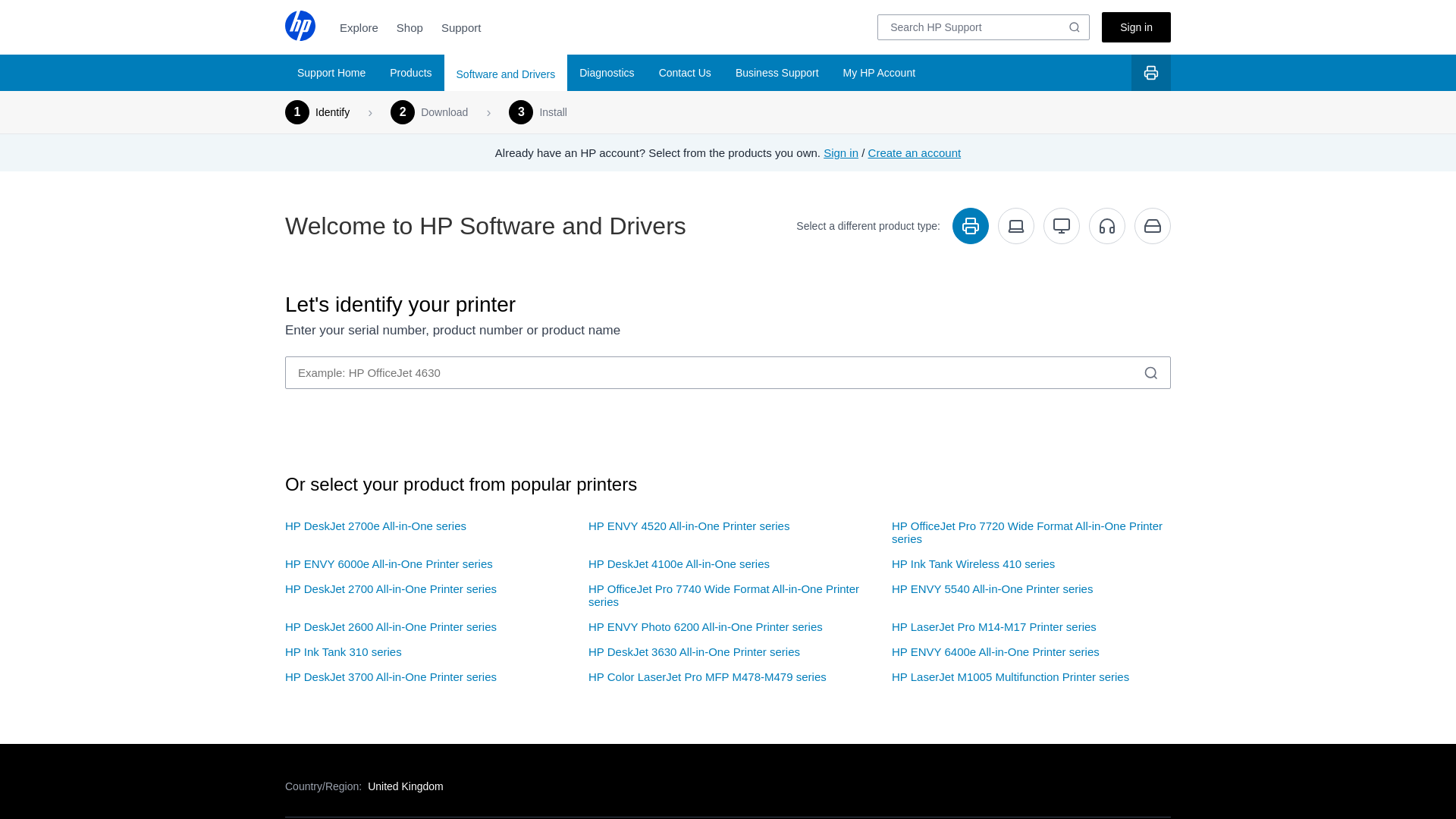 website screenshot of https://hp-download.pages.dev/