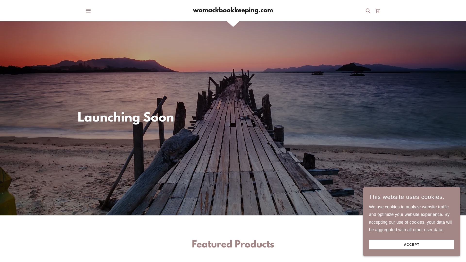 website screenshot of https://womackbookkeeping.com/