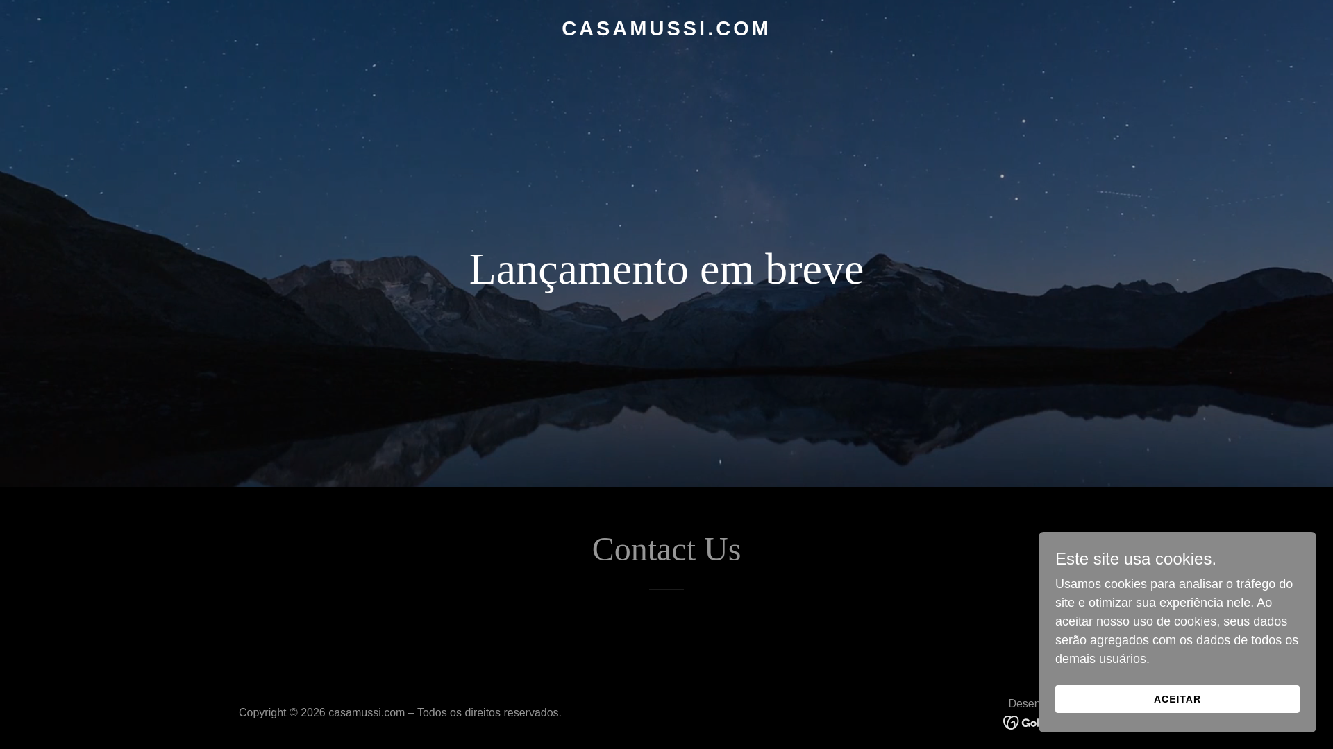 website screenshot of https://casamussi.com/