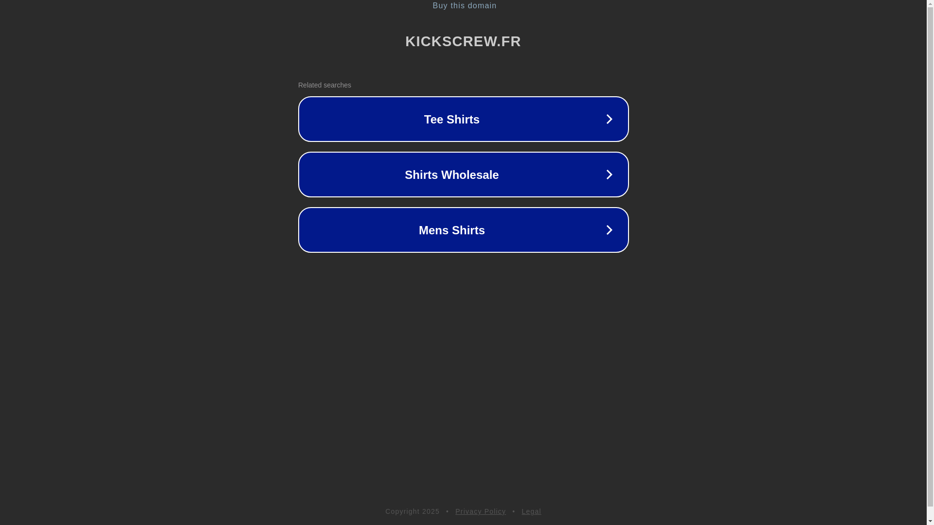 website screenshot of https://kickscrew.fr/