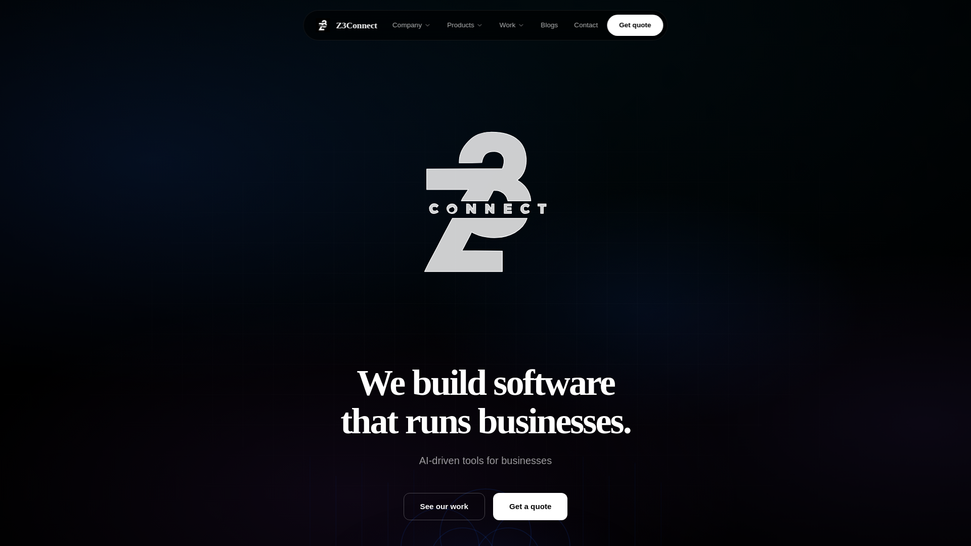website screenshot of https://z3connect.pages.dev/