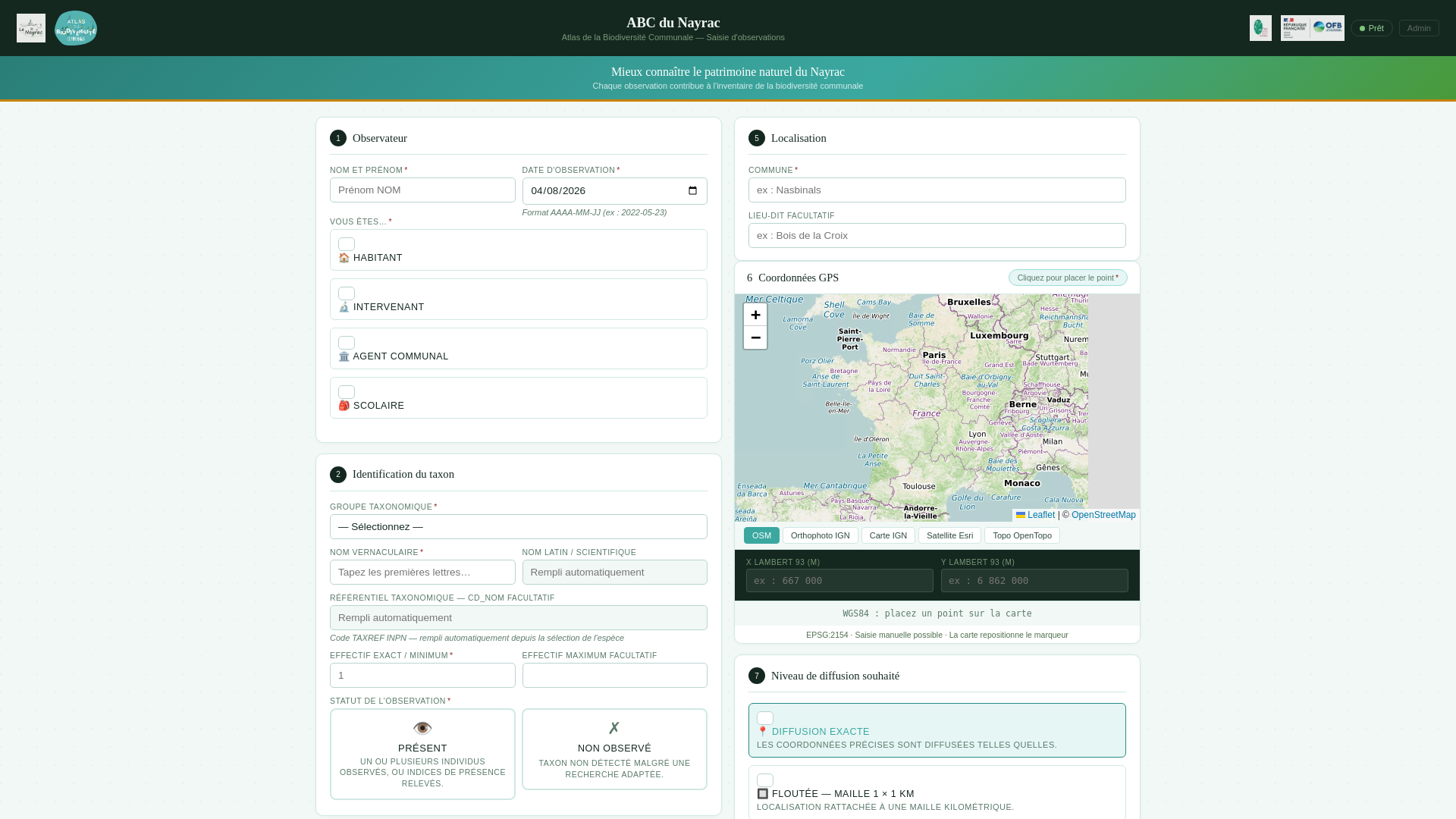 website screenshot of https://abcnayrac.pages.dev/