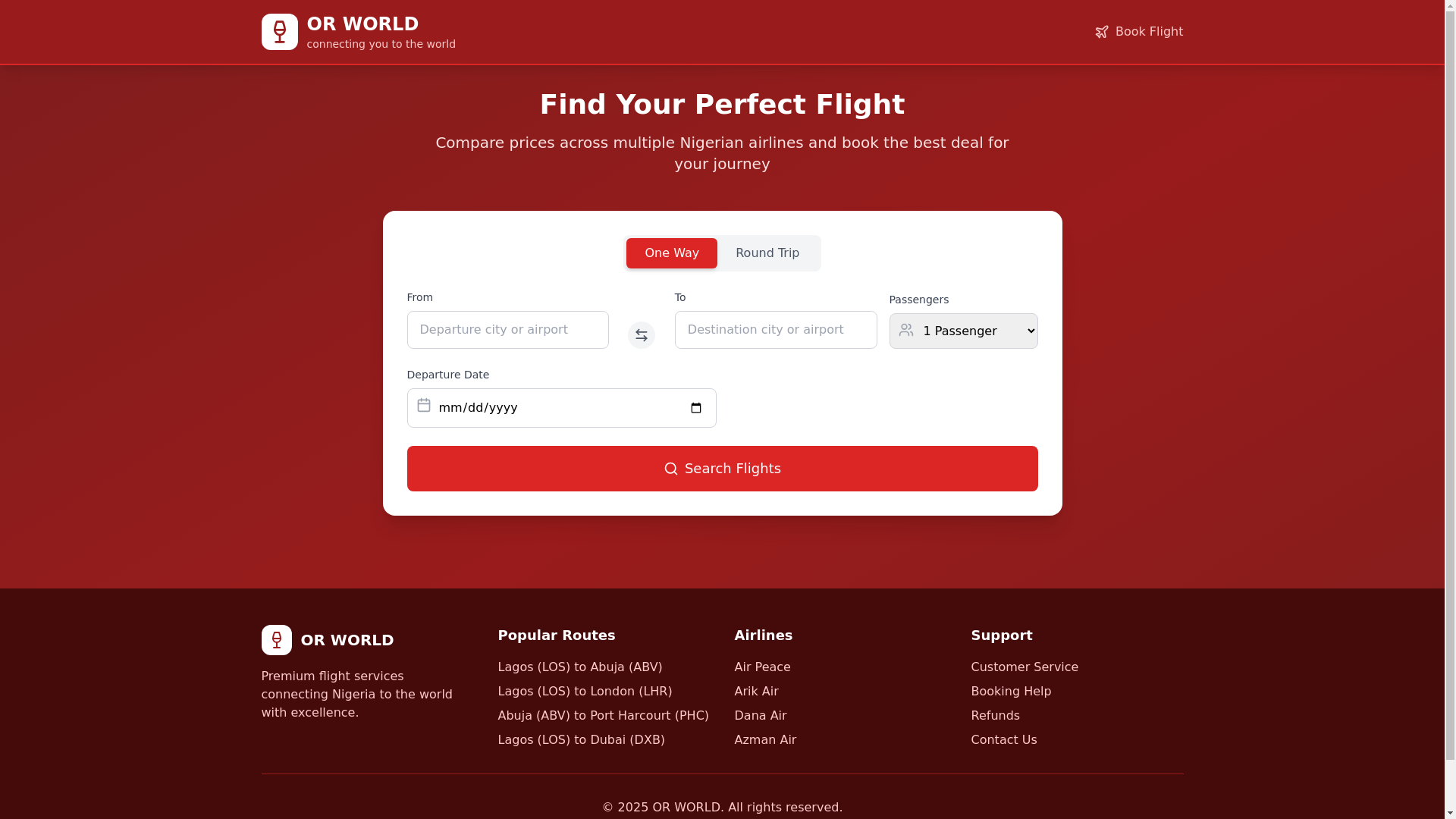 website screenshot of https://bookorworld.pw/