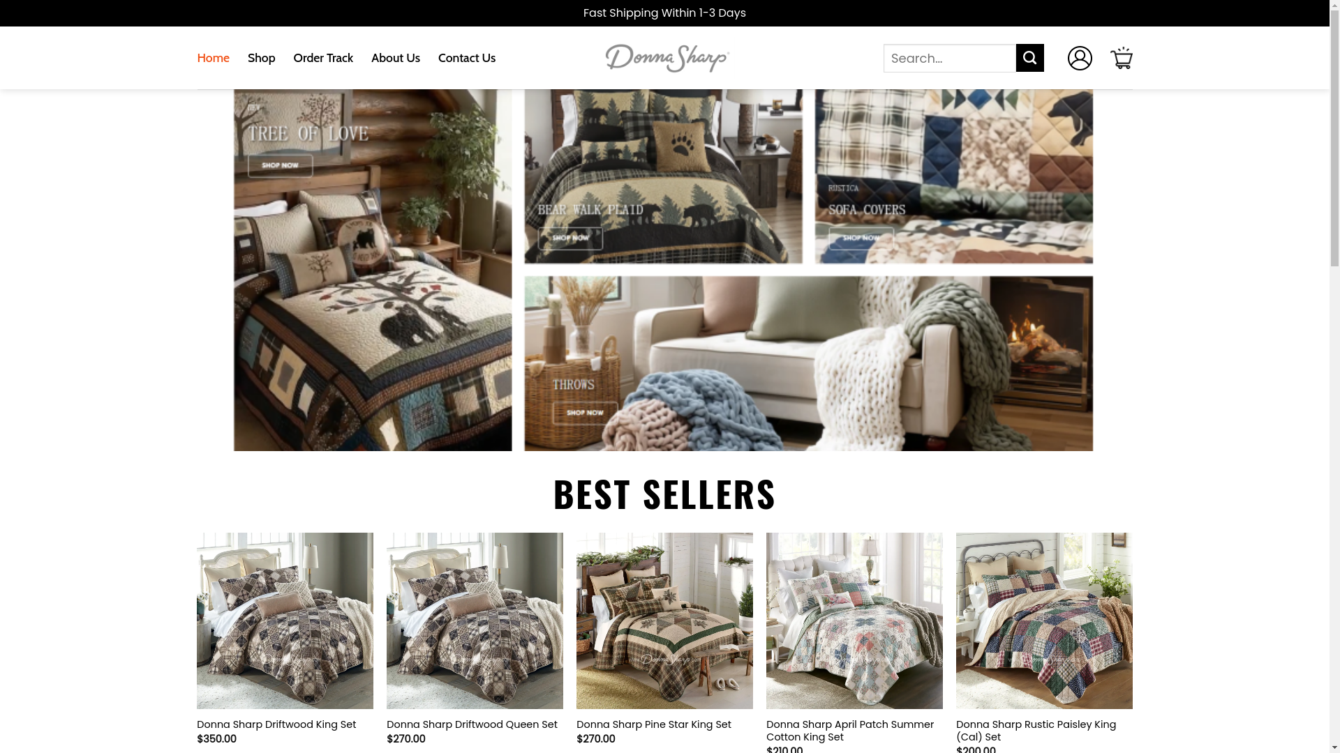 website screenshot of https://topdonnasharp.shop/