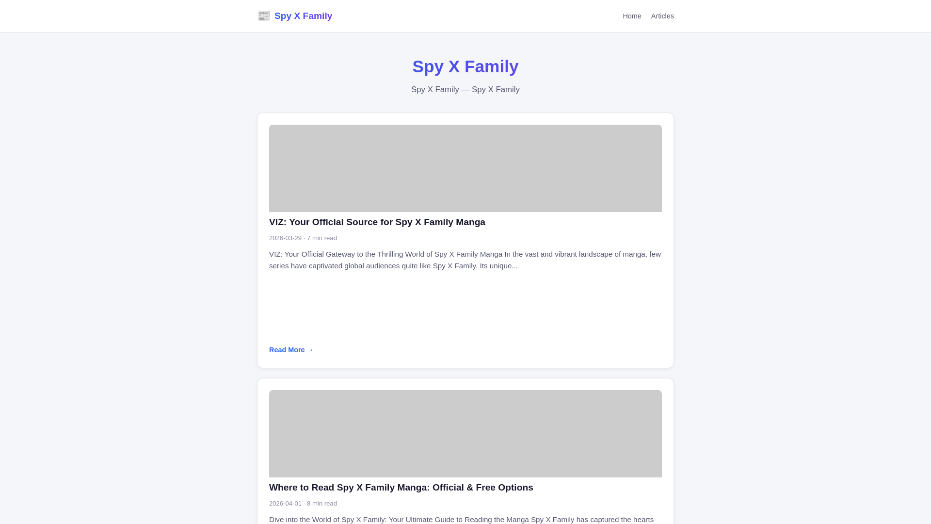 website screenshot of https://spy-x-family.pages.dev/