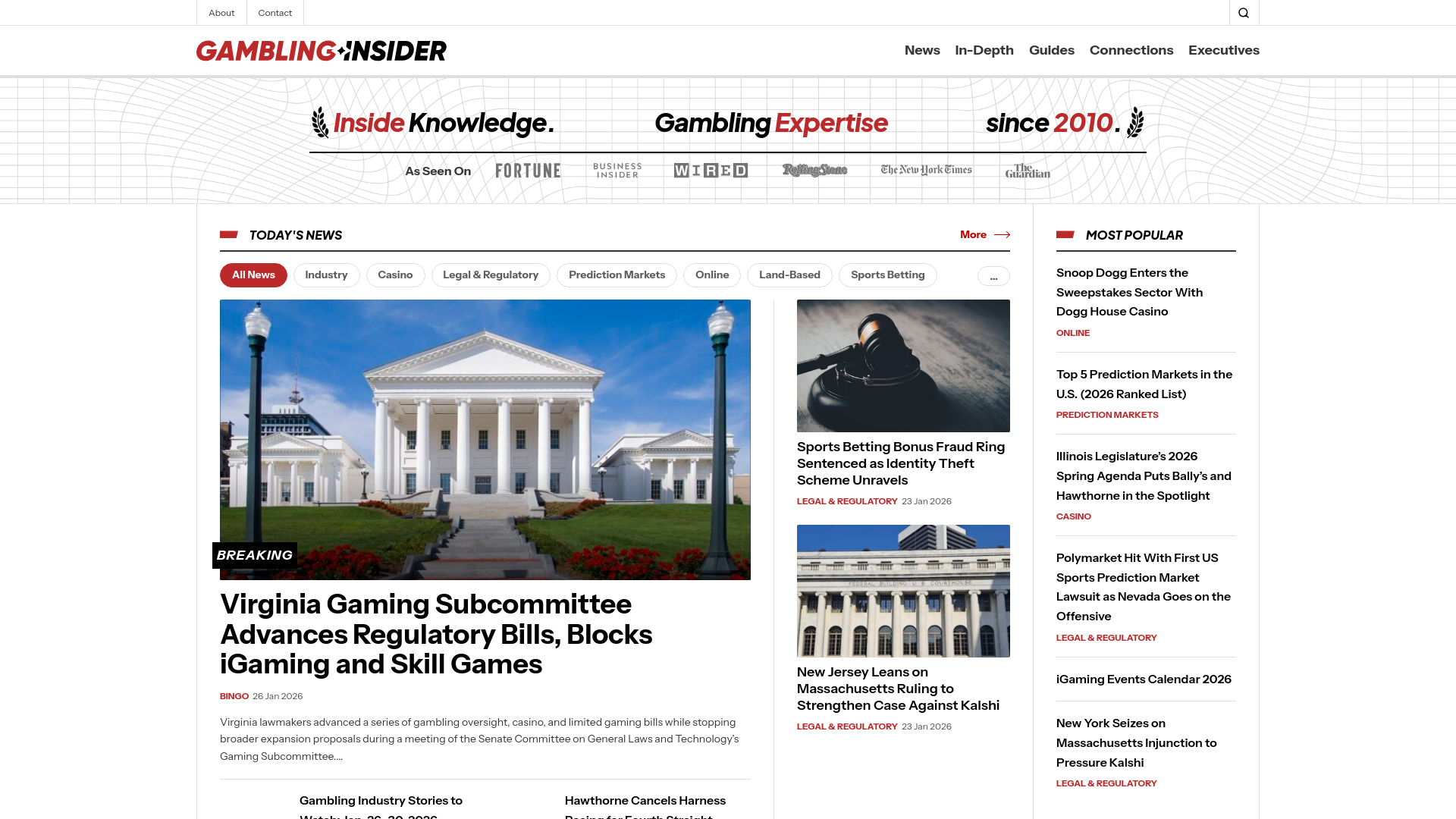 website screenshot of https://gamblinginsider.click/