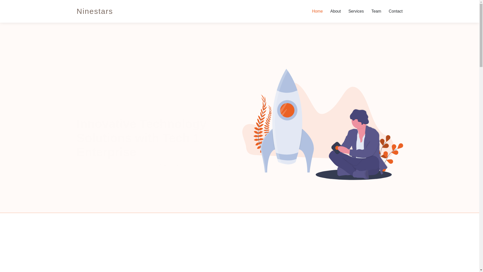 website screenshot of https://tech1enterprise.pages.dev/