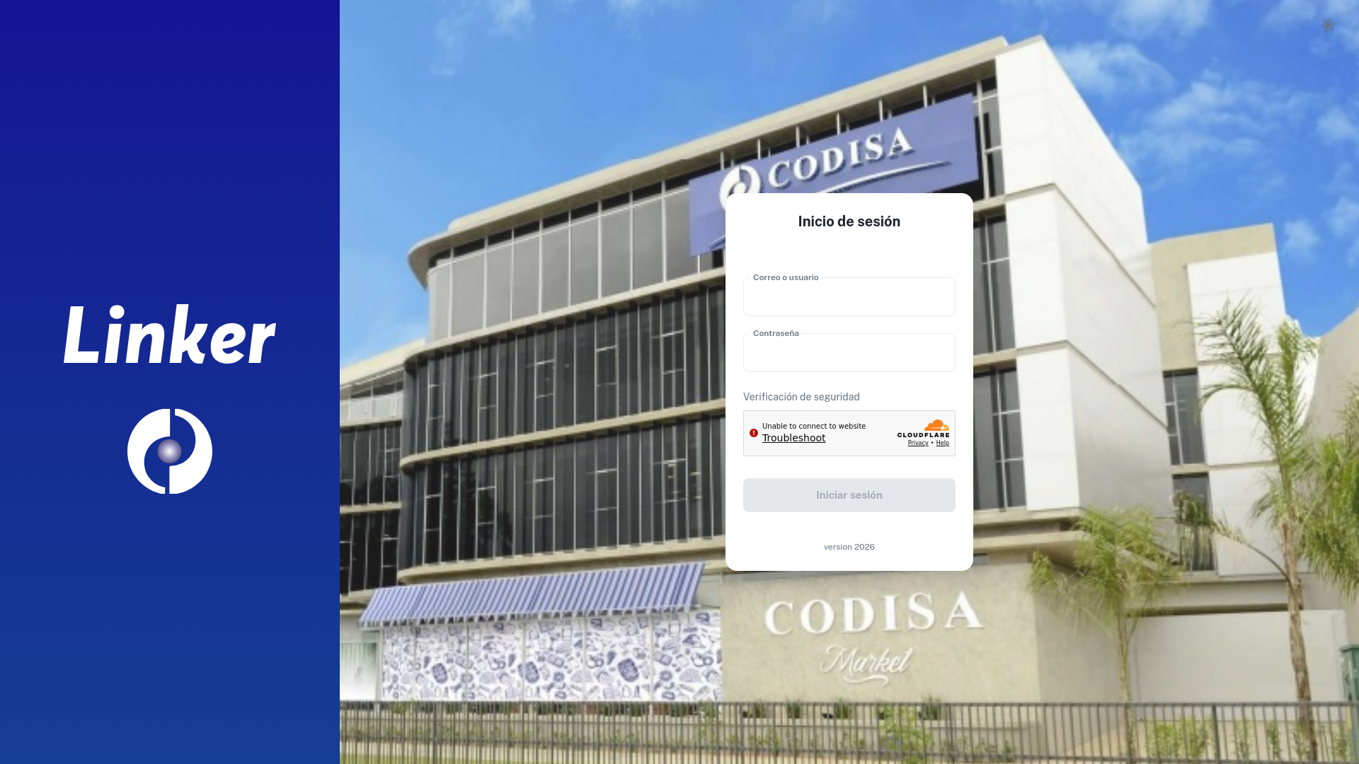 website screenshot of https://linker-codisa.pages.dev/