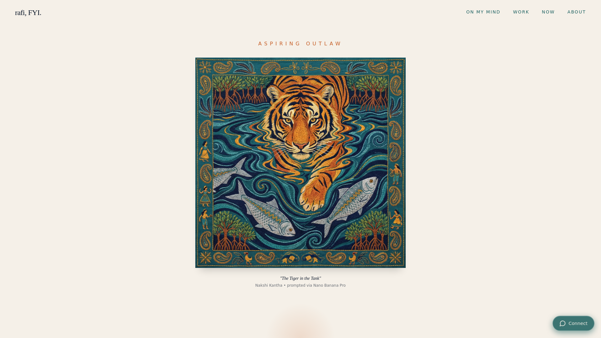 website screenshot of https://rafi-site.pages.dev/