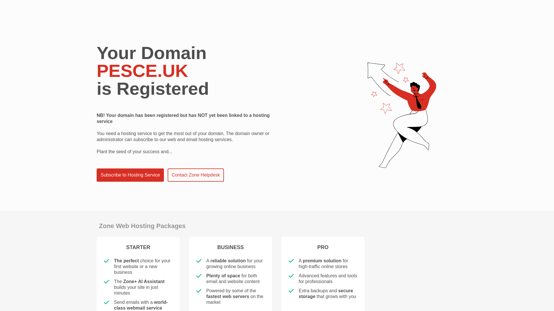 website screenshot of https://pesce.uk