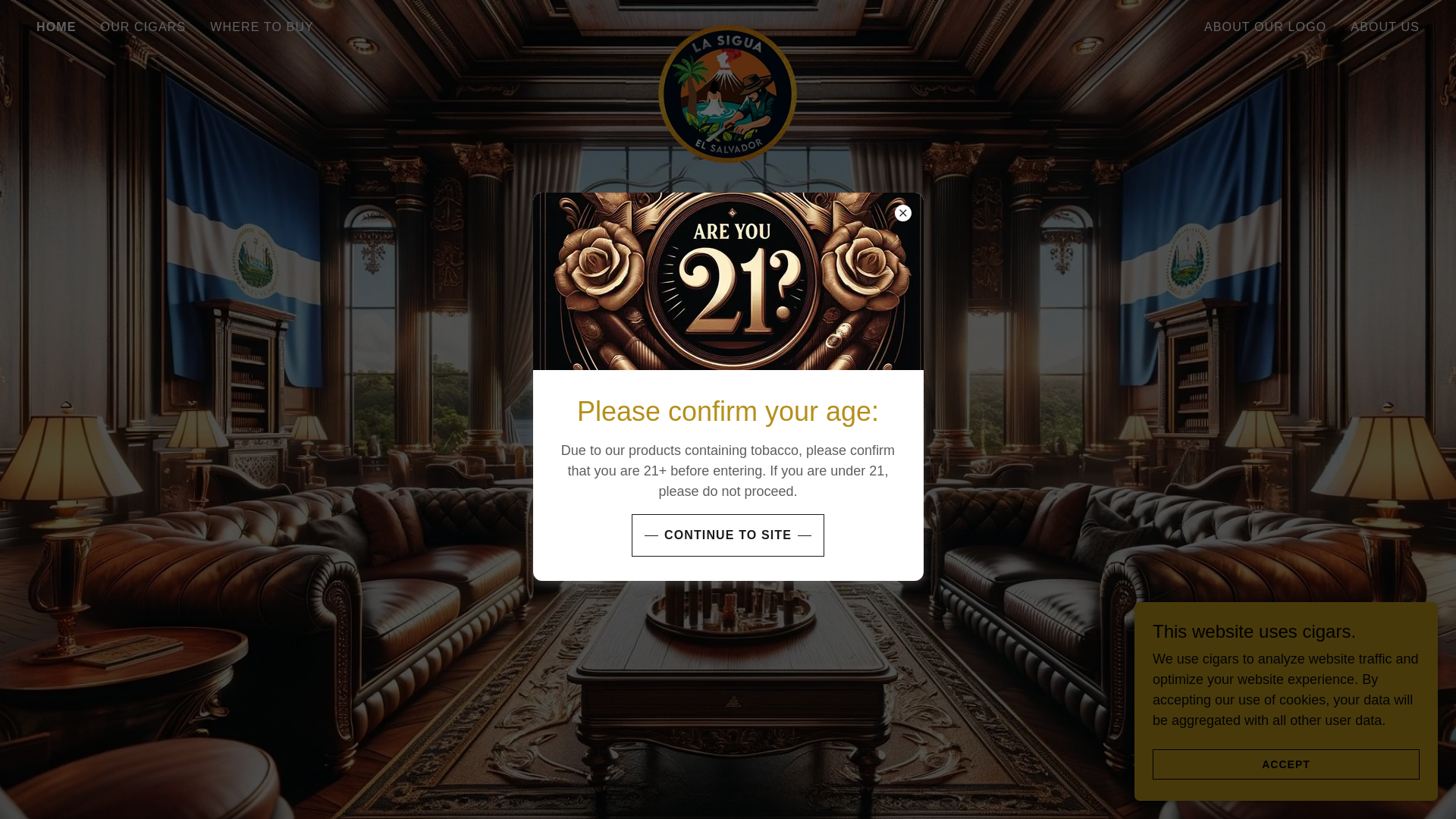 website screenshot of https://whiskeyelsalvador.com/