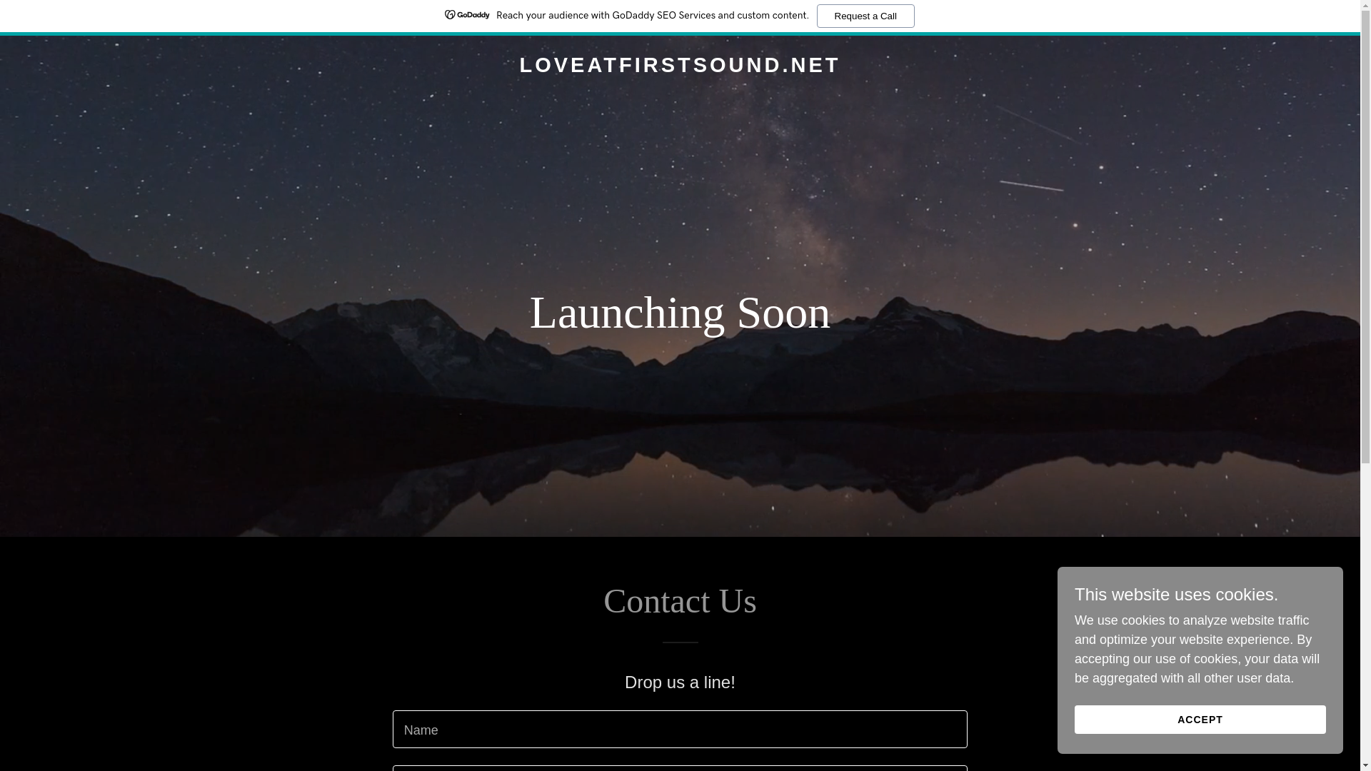 website screenshot of https://loveatfirstsound.net/