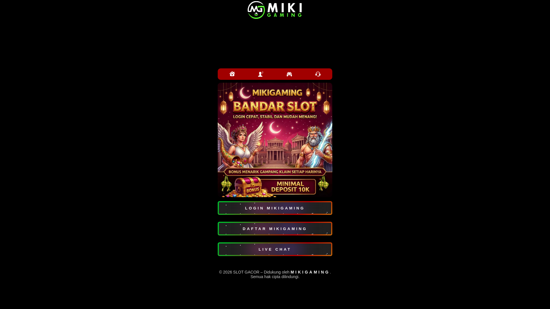website screenshot of https://bandar-slot-gaacor.pages.dev/